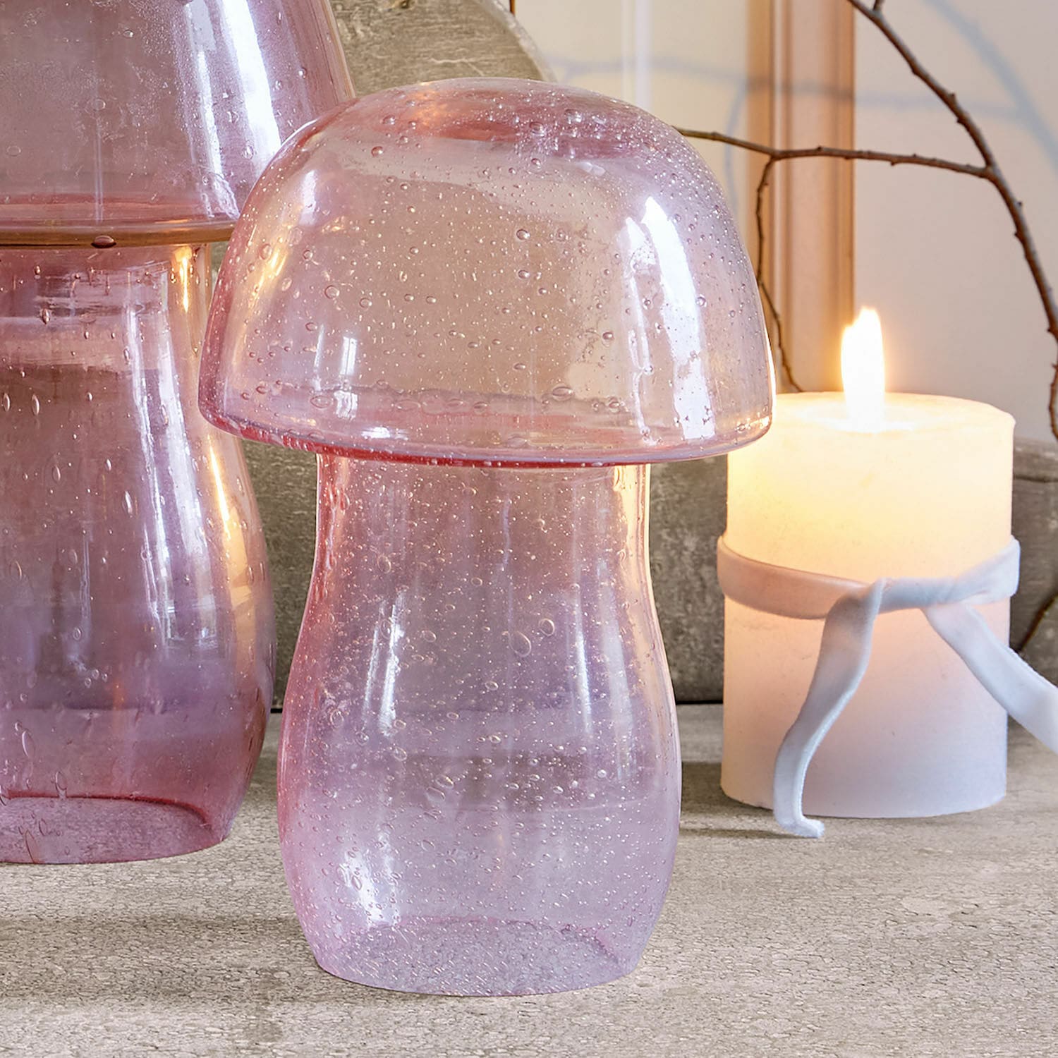 Dekorativní houbičky, 3dílná sada Verlière