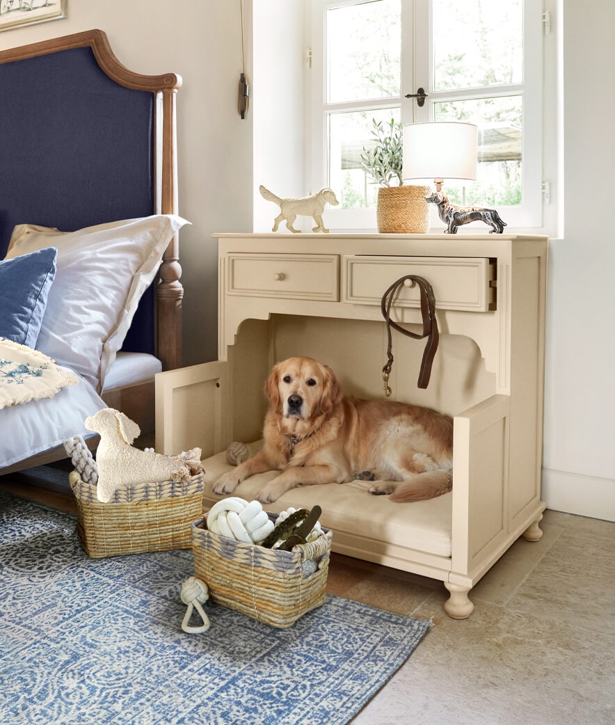 Pelíšek v podobě skříňky