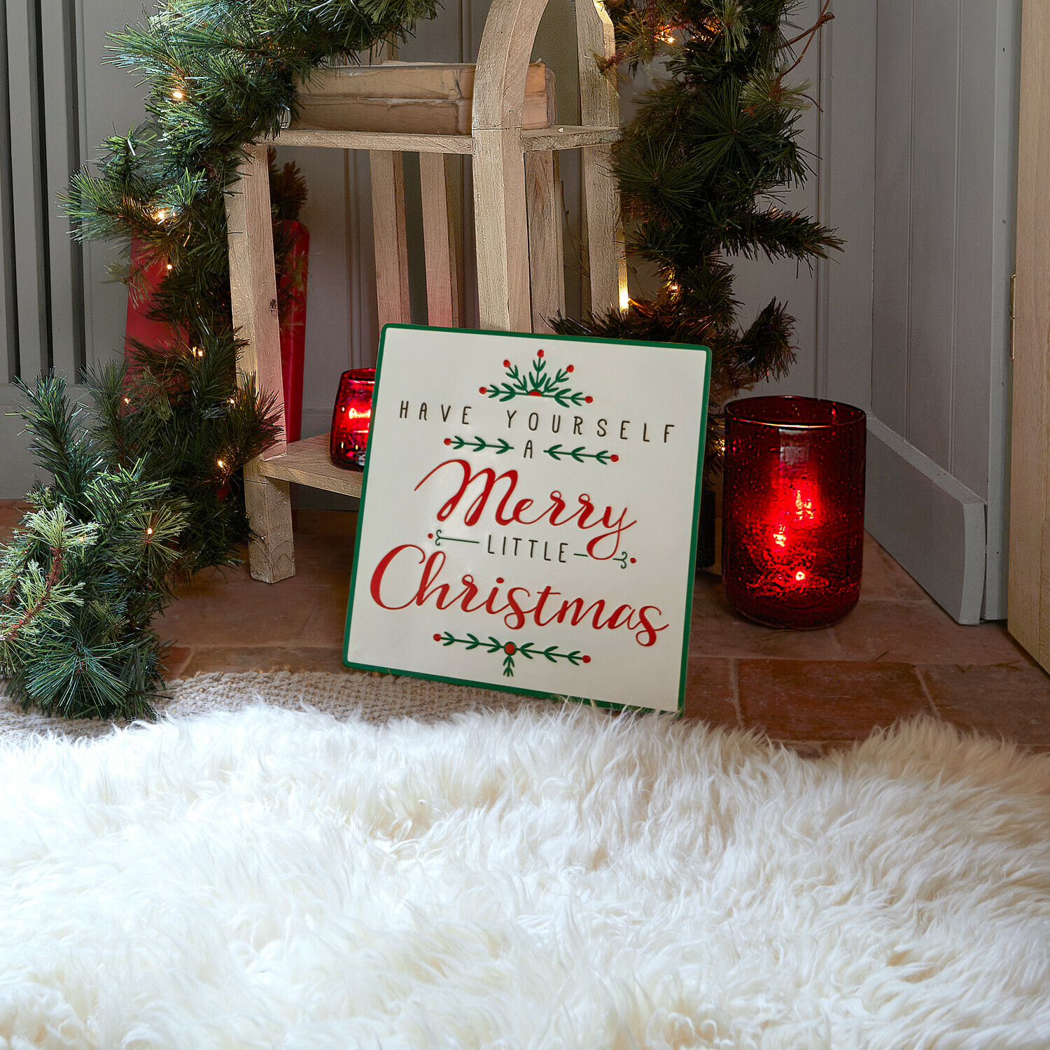 Dekorativní cedulka Merry Merry