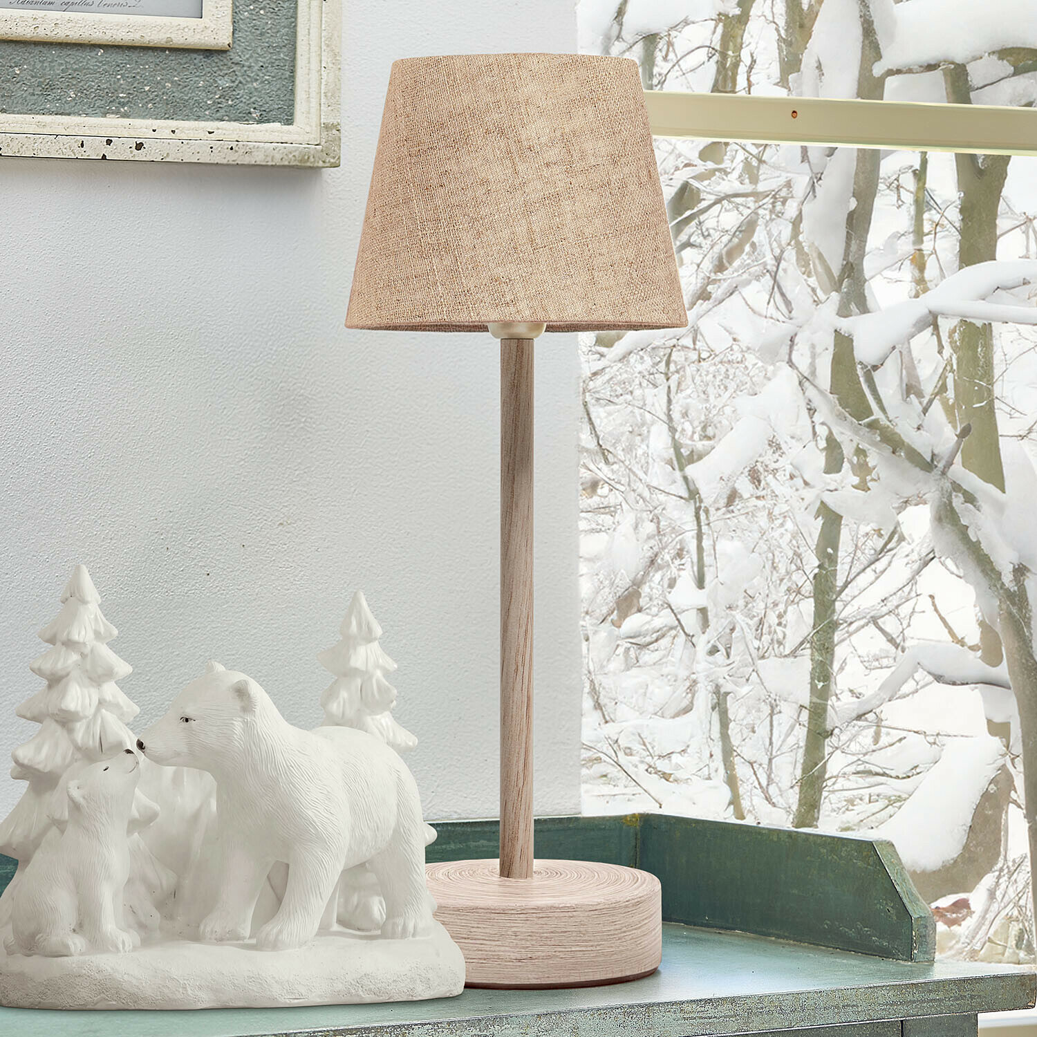 Dobíjecí stolní lampa Sylvainie