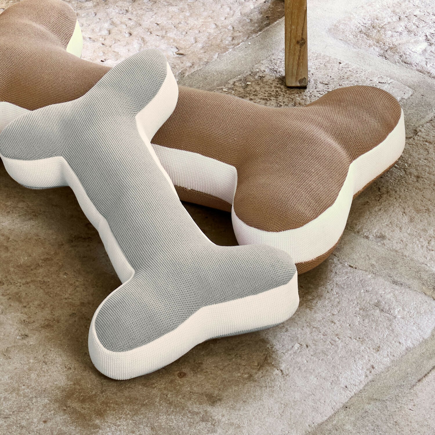 Polštářky, 3dílná sada Fluffido