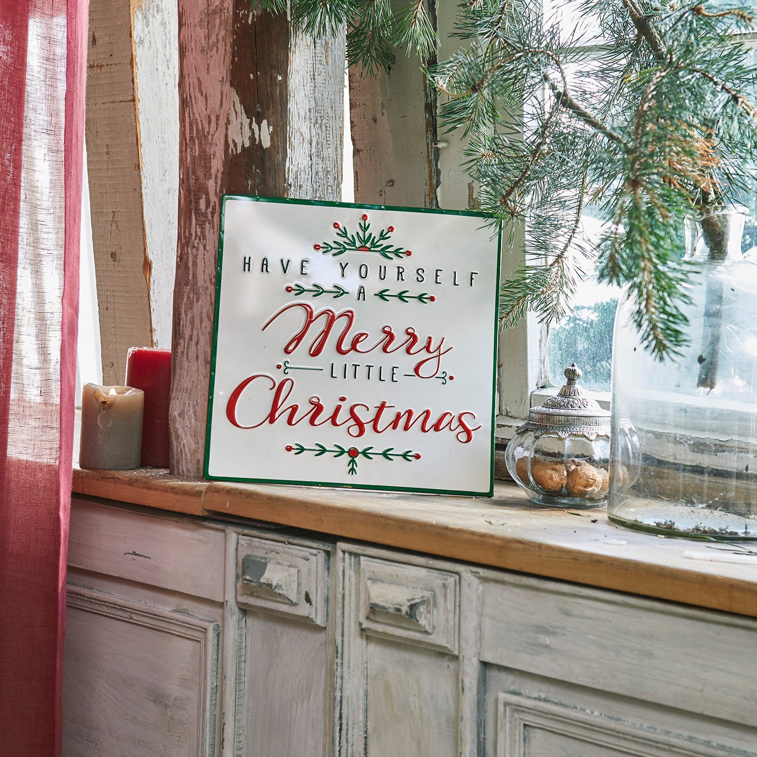 Dekorativní cedulka Merry Merry