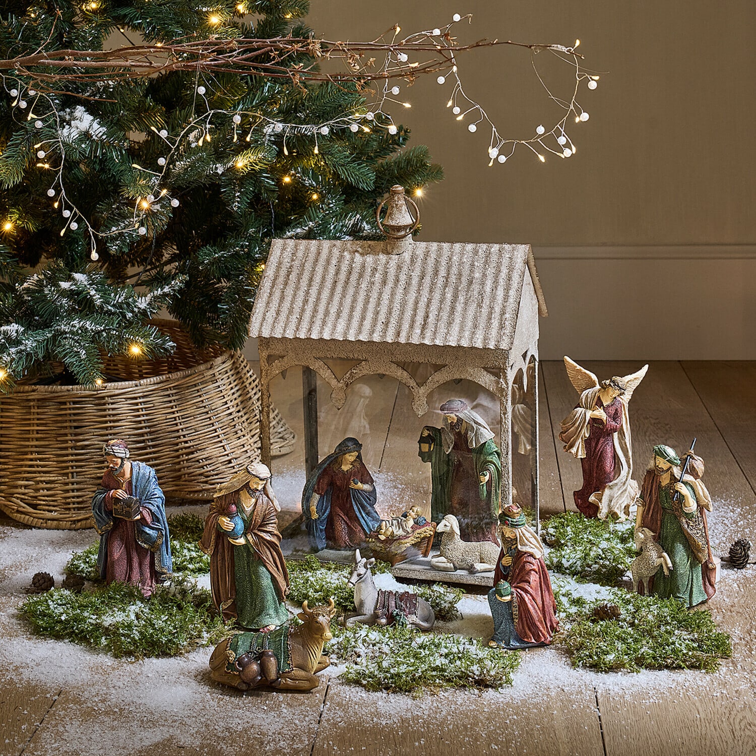 Figurky do betlému, 11dílná sada Christi Figurky do betlému, 11dílná sada Christi