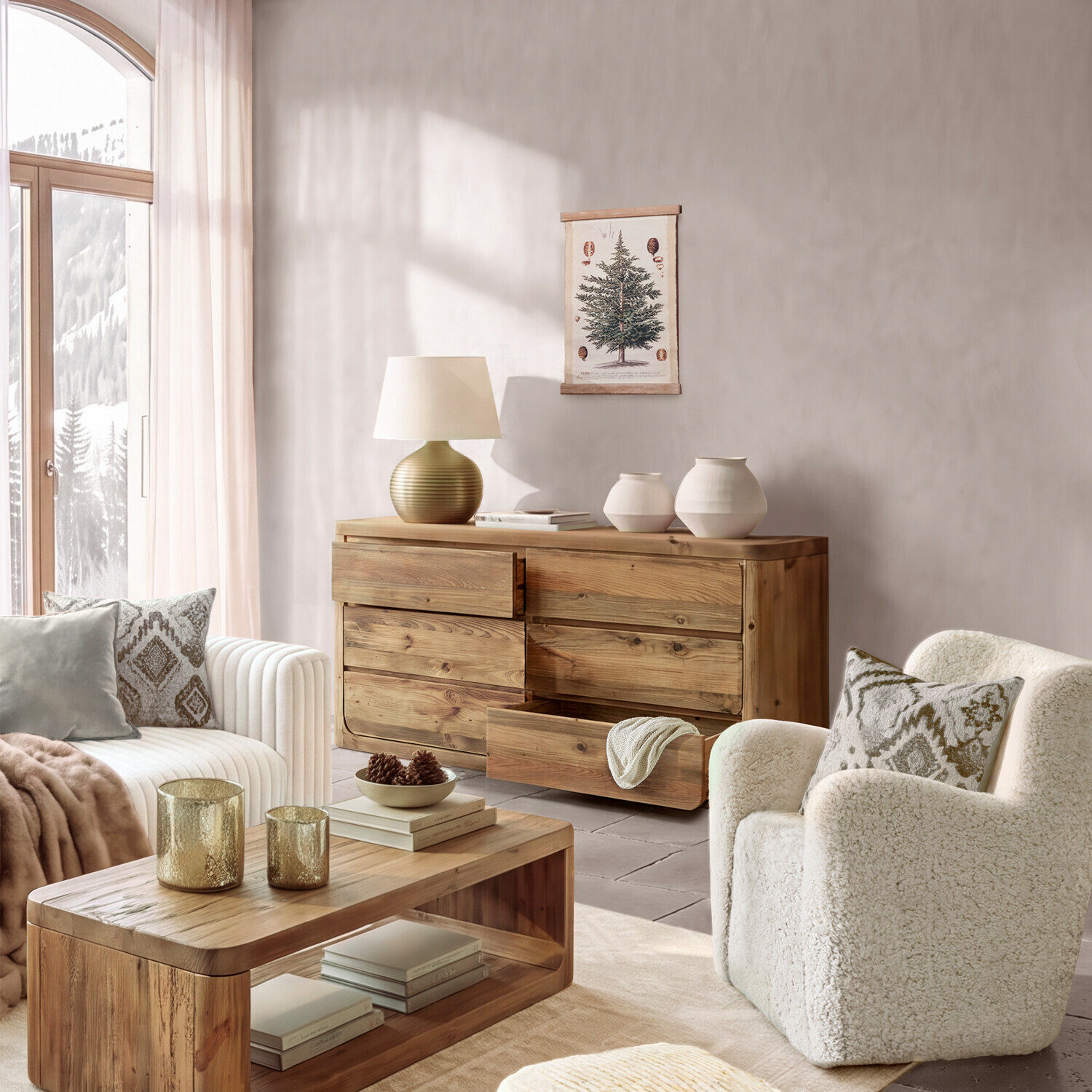 Nástěnná dekorace Ulmevaine