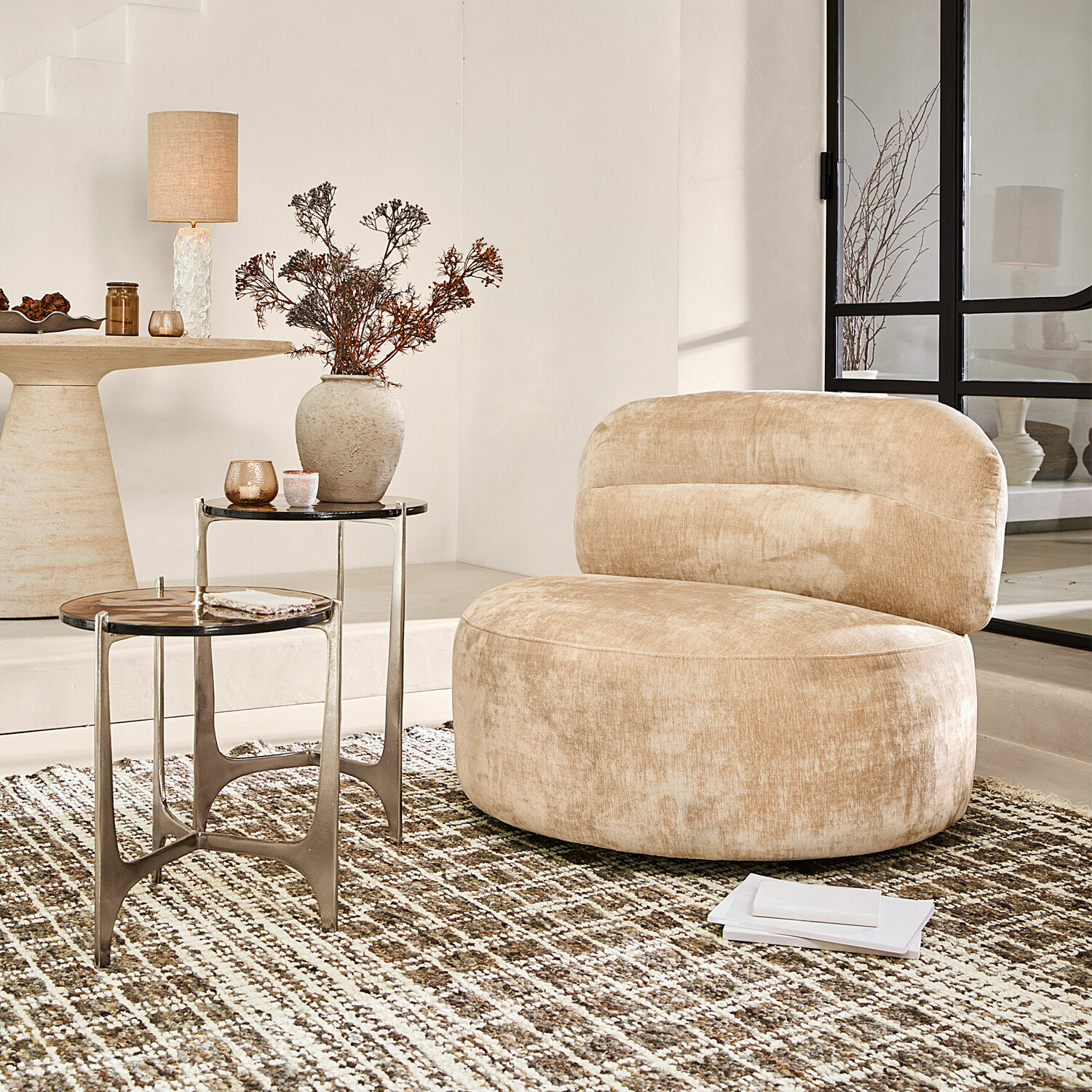 Otočné křeslo Brookminster