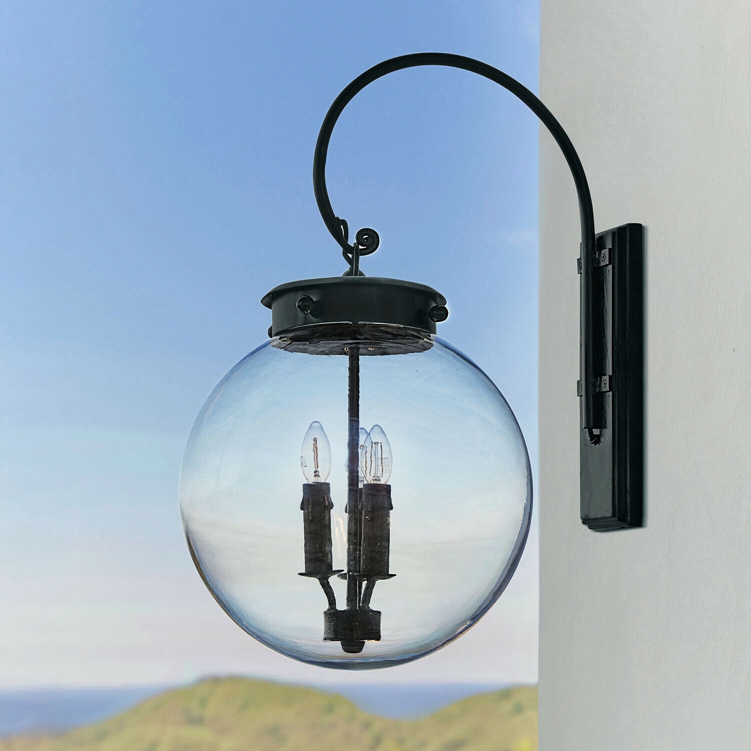 Venkovní nástěnná lampa Serenaro