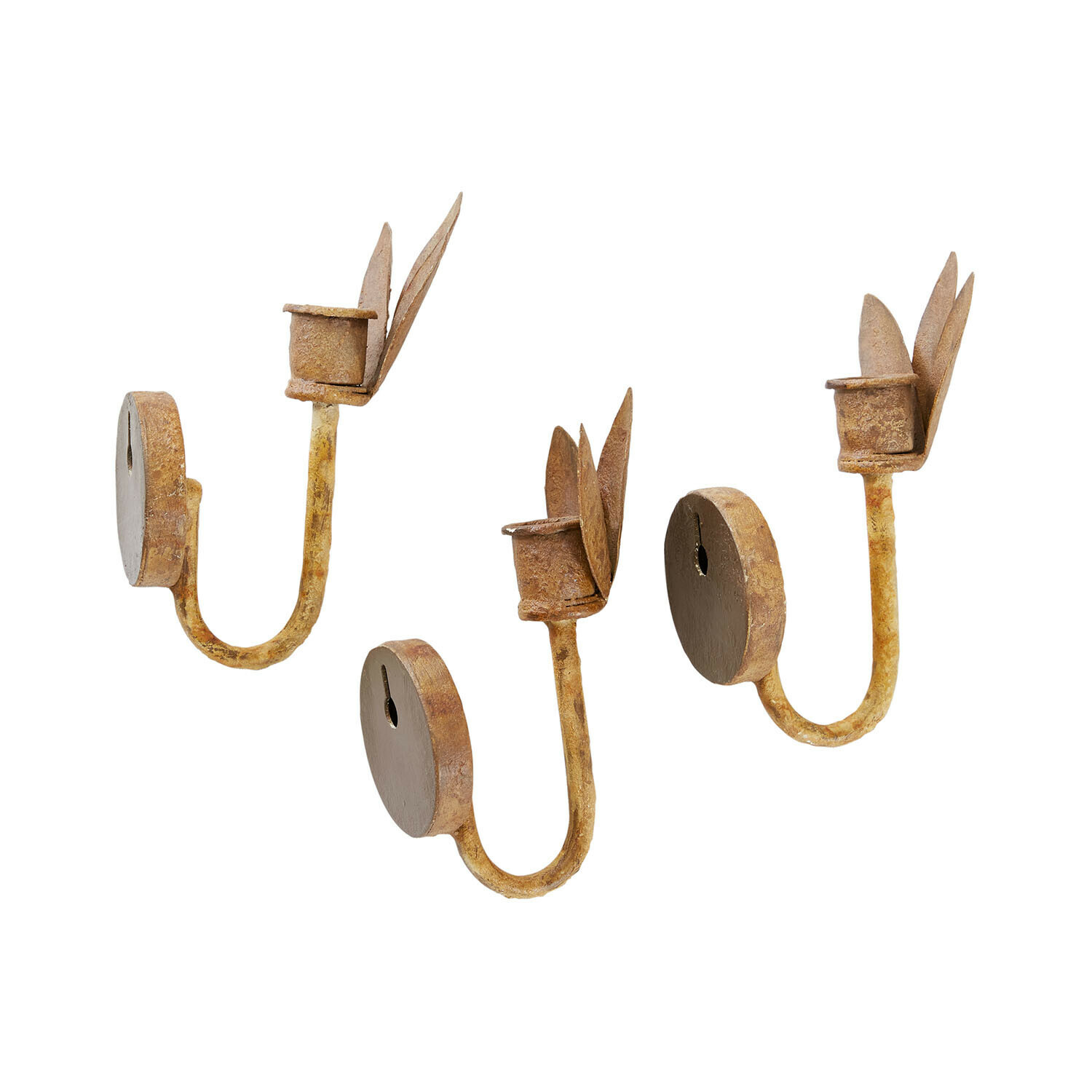 Nástěnné svícny, 3dílná sada Cressivaux