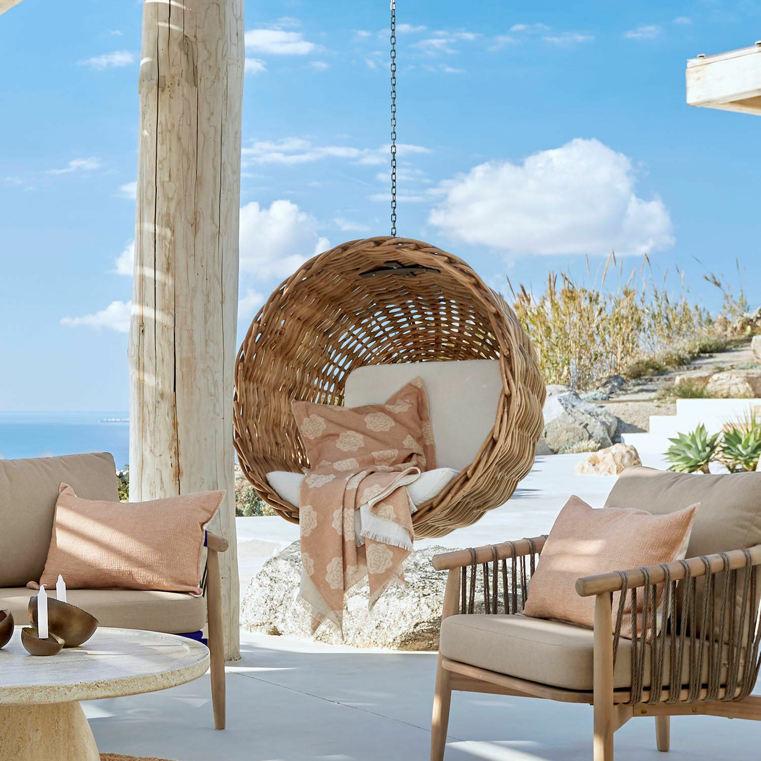 Závěsné křeslo Nirevox