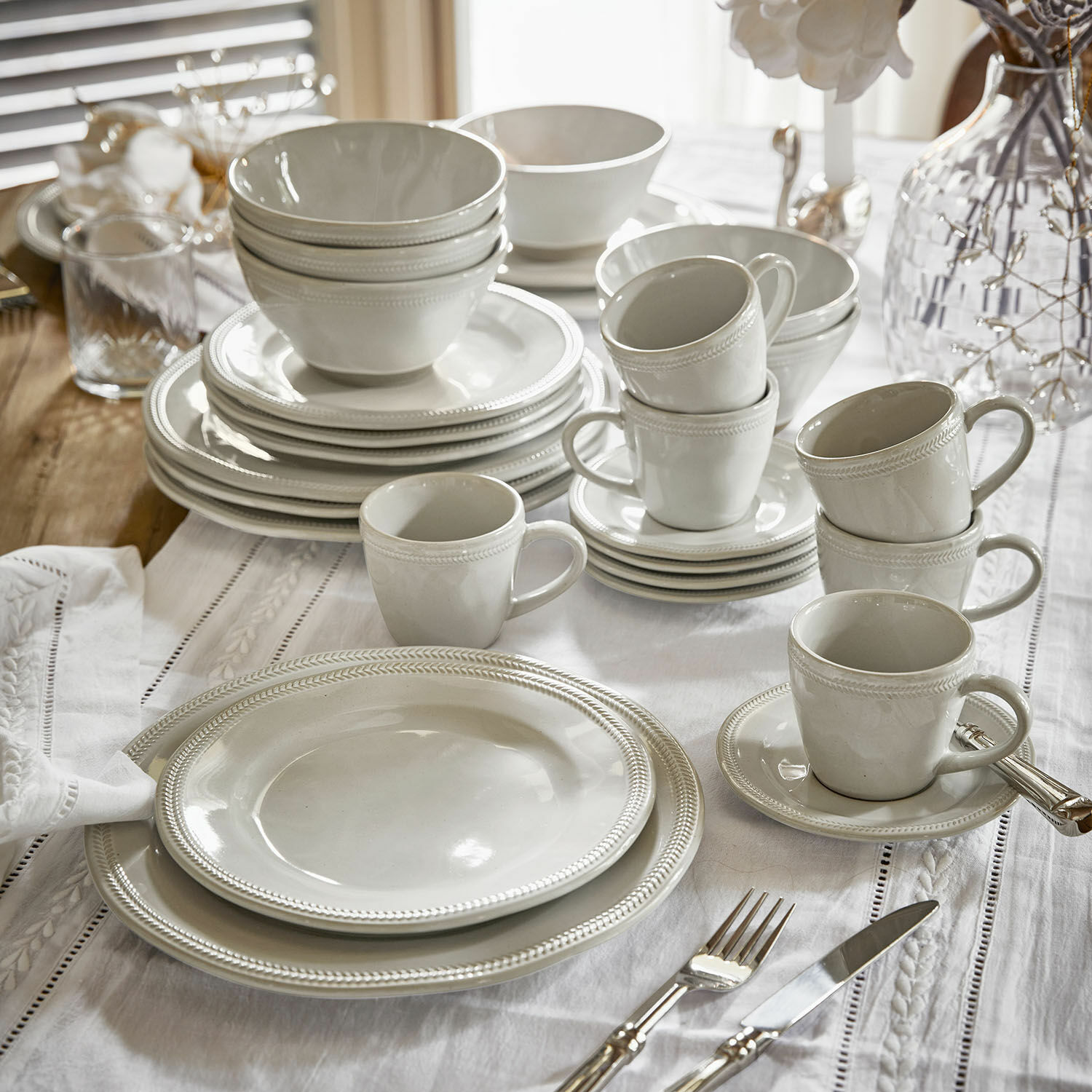 Šálky s podšálkem, 6dílná sada Norrvik