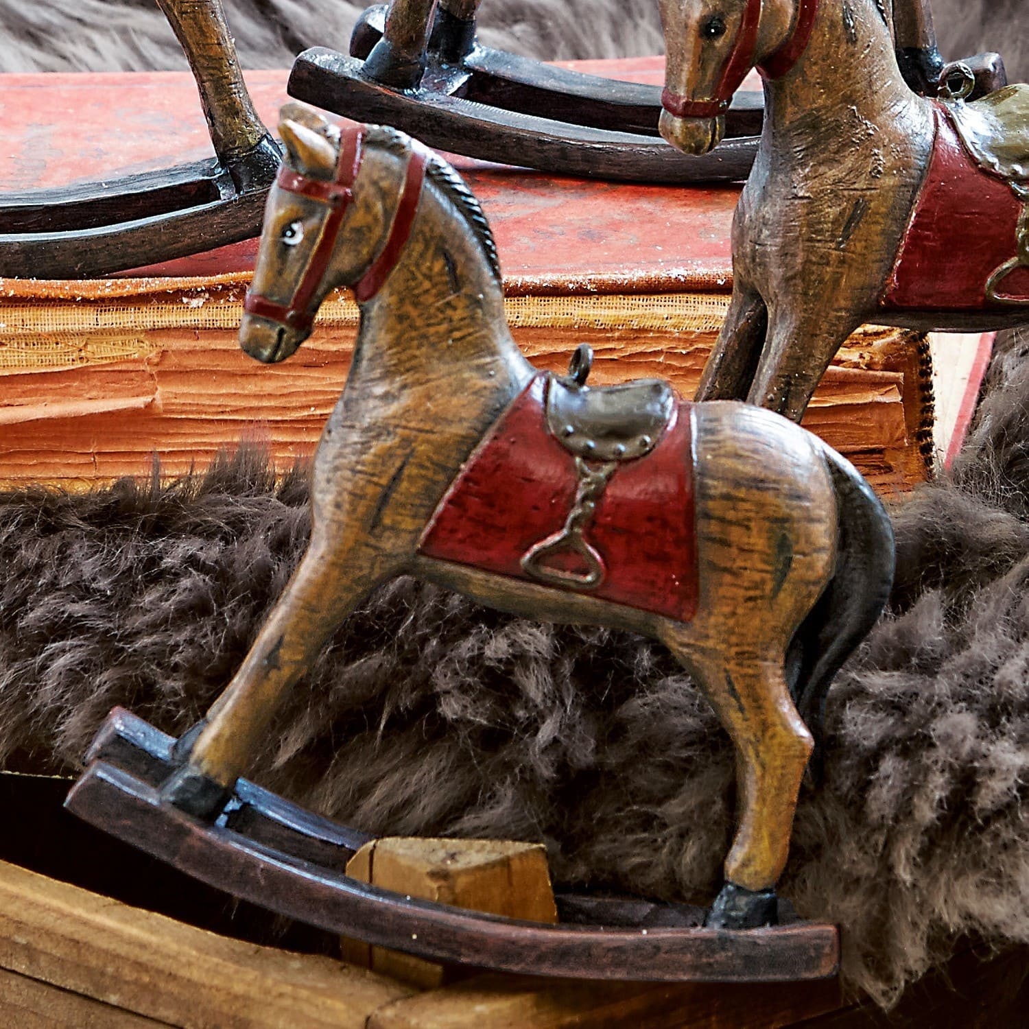 Dekorativní koníci, 4dílná sada Cory