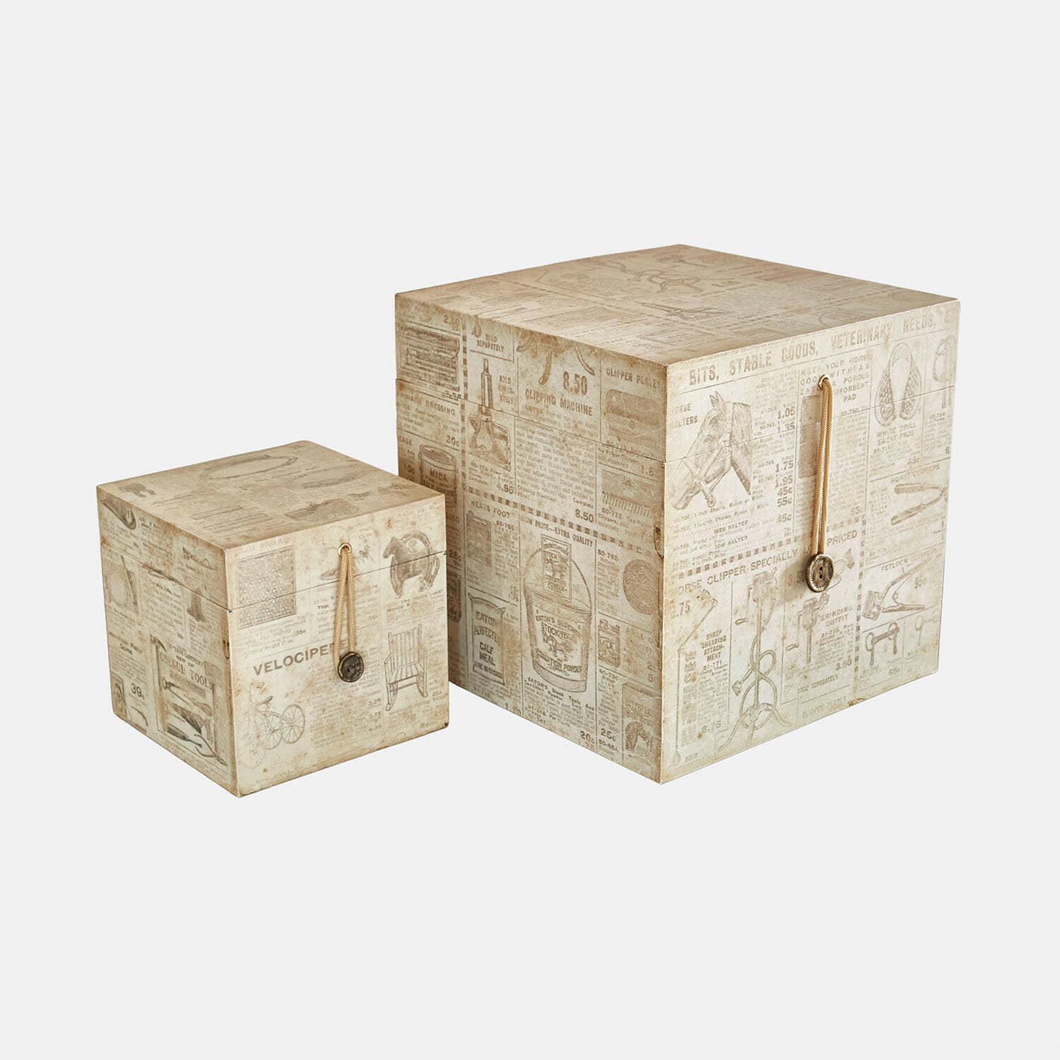 Úložné boxy, 2dílná sada Elridge