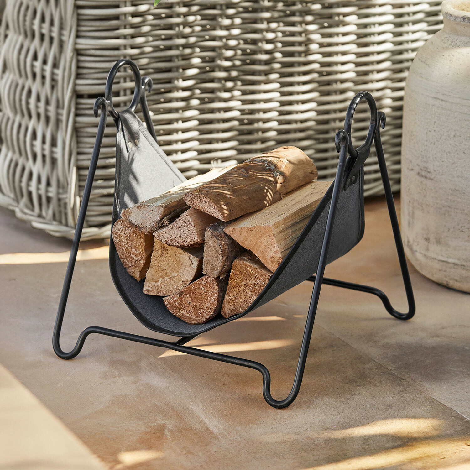 Koš na palivové dřevo Ashfordly