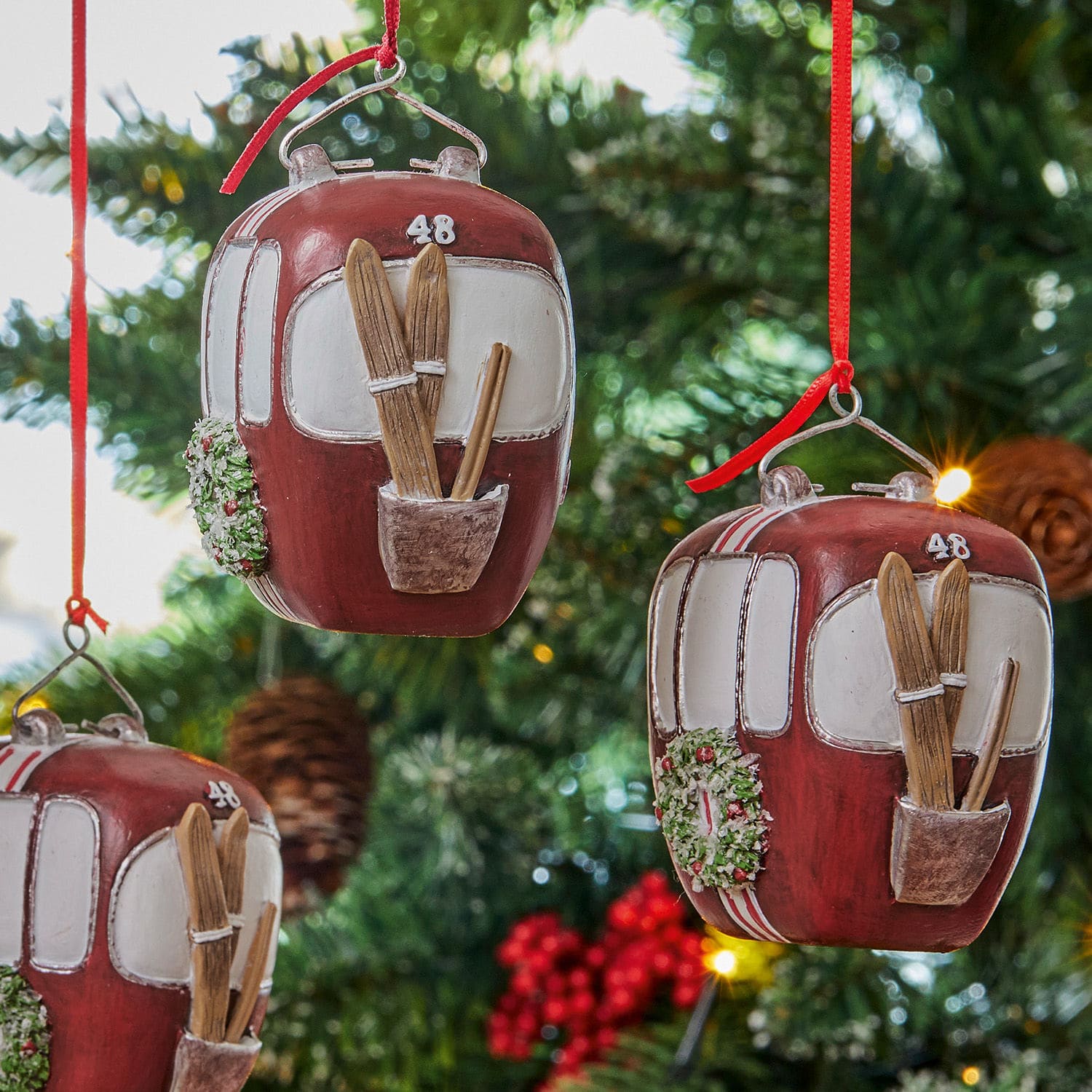 Závěsné ozdoby, 4dílná sada Barnes