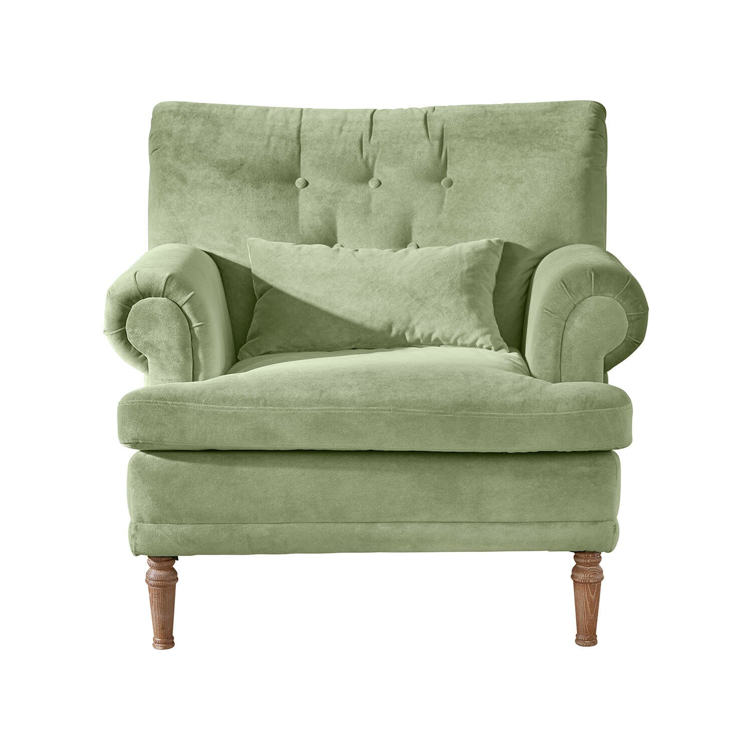 Křeslo s podnožkou Éclat Émeraude