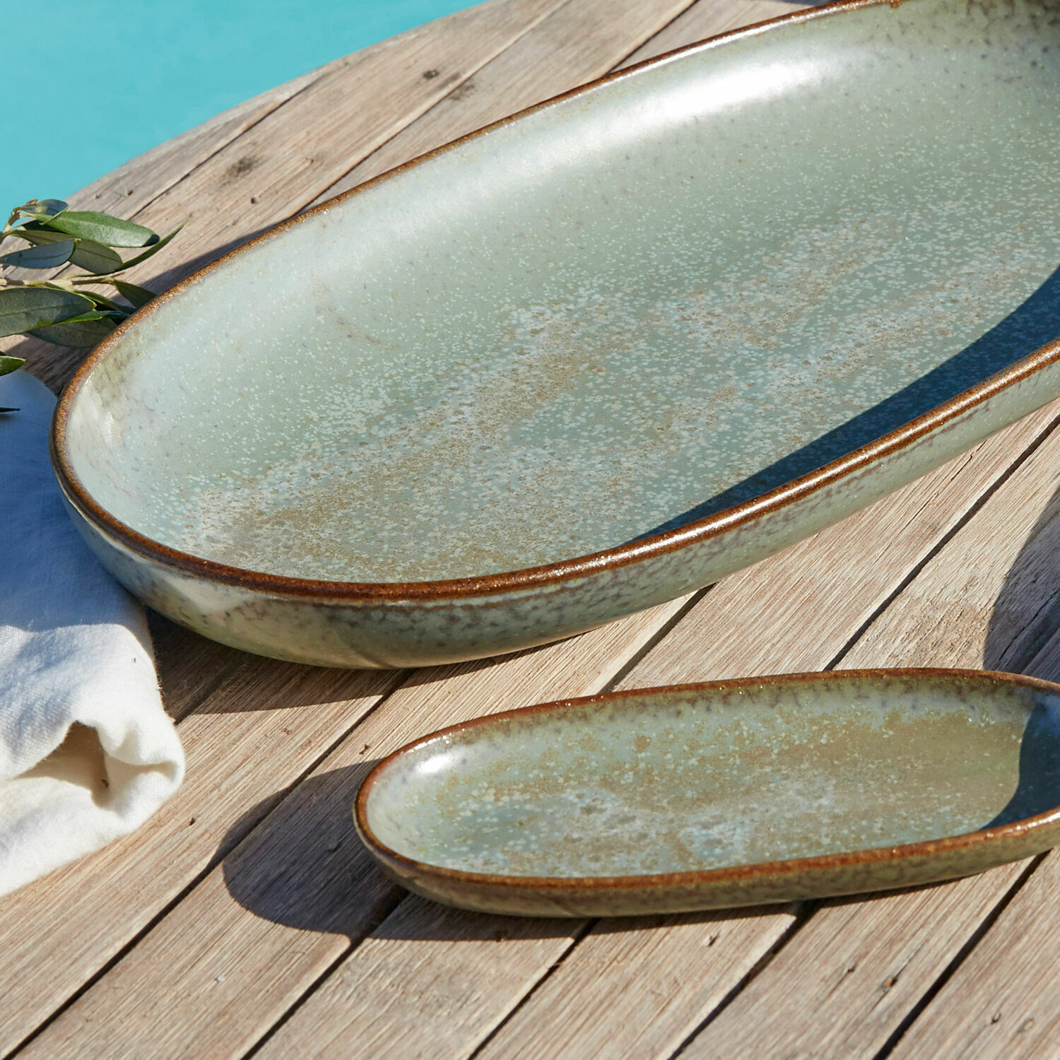 Servírovací tácy, 3dílná sada Biarré