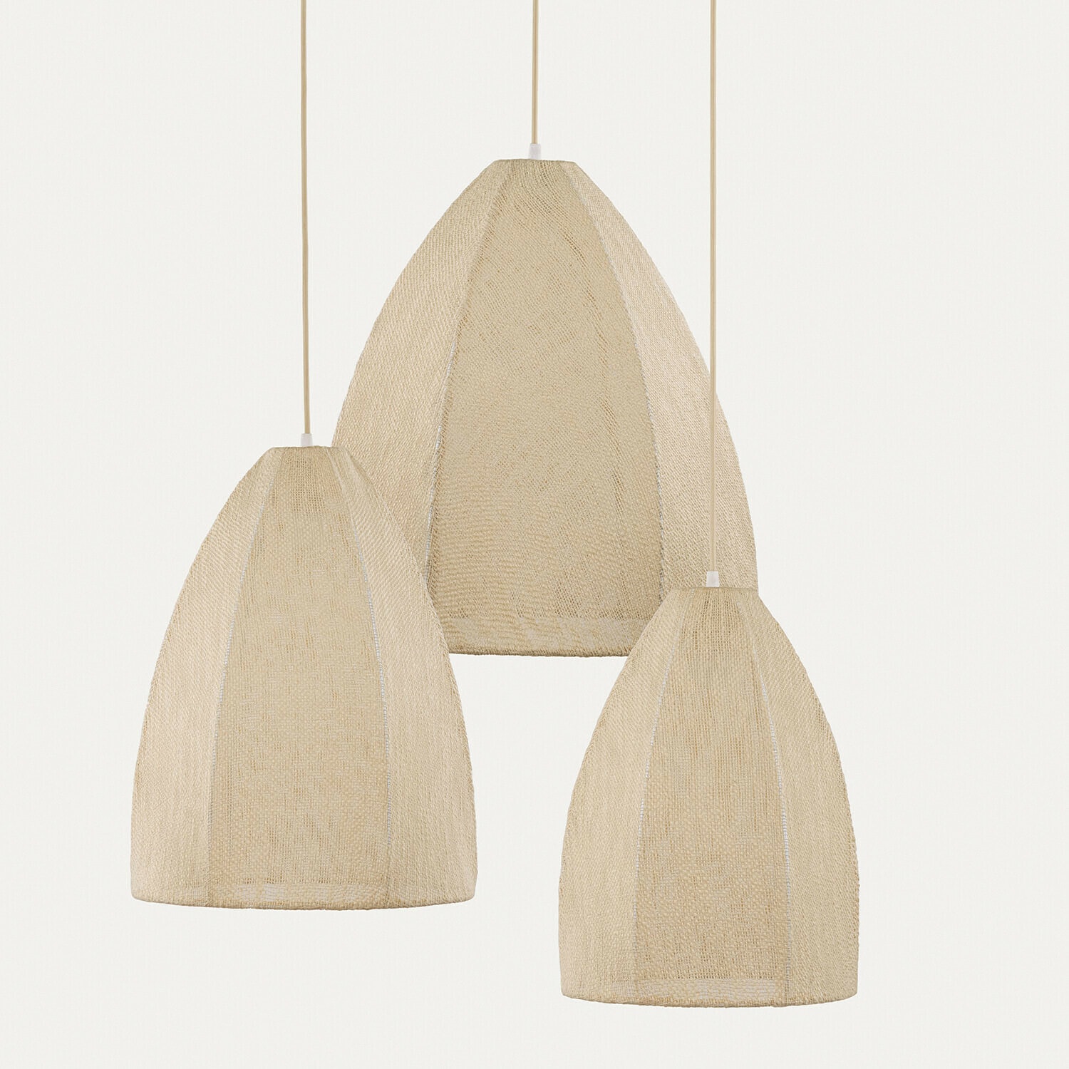 Závěsné lampy, 3dílná sada Reveaux