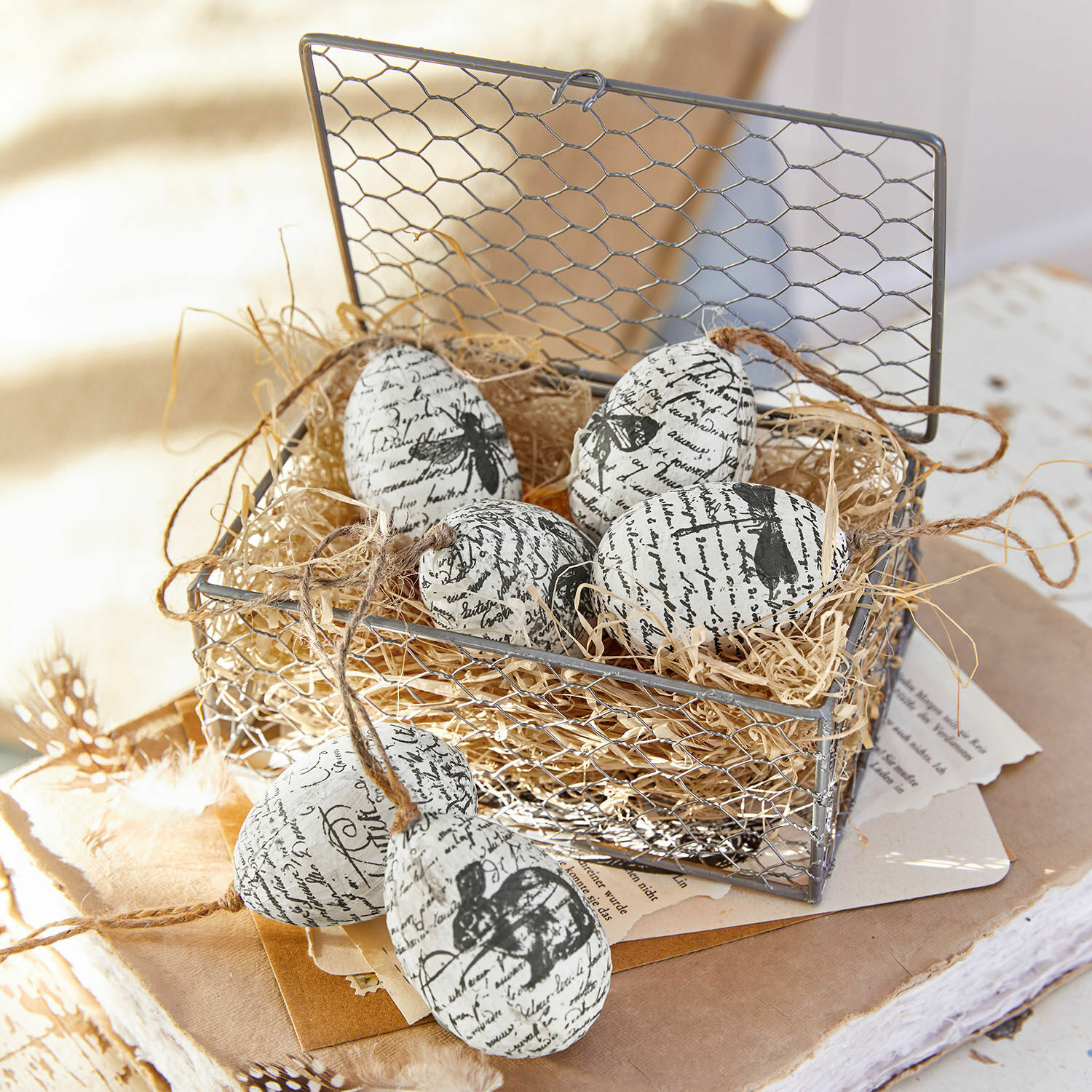 Velikonoční vajíčko, 6dílná sada Beston