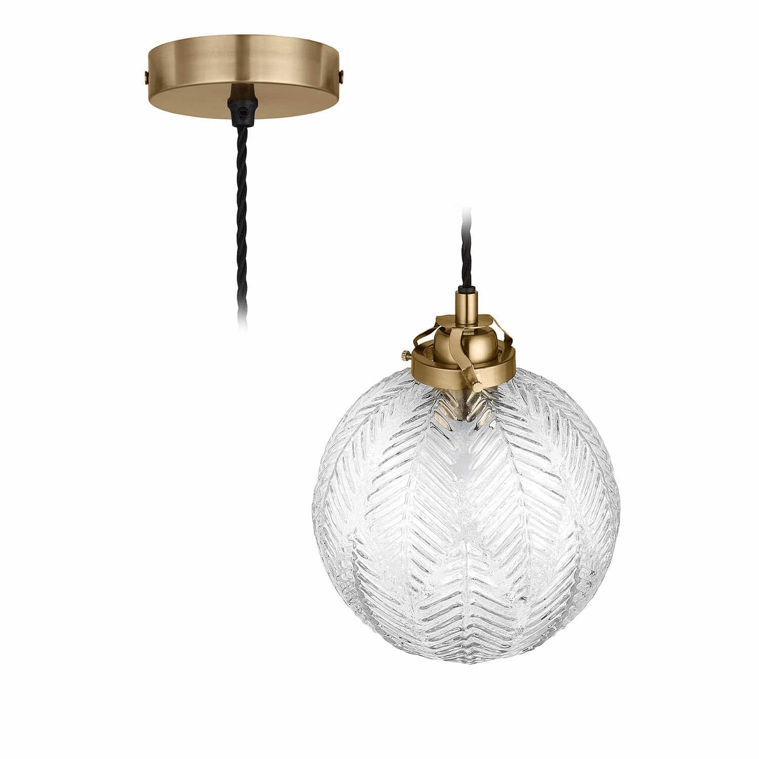 Závěsná lampa Durevelle