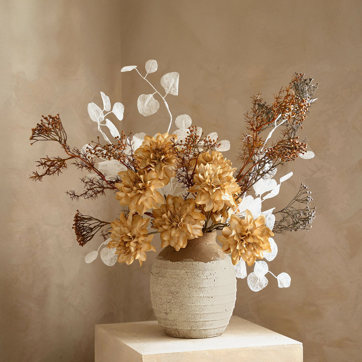 Dekorativní květiny, 4dílná sada Jennings