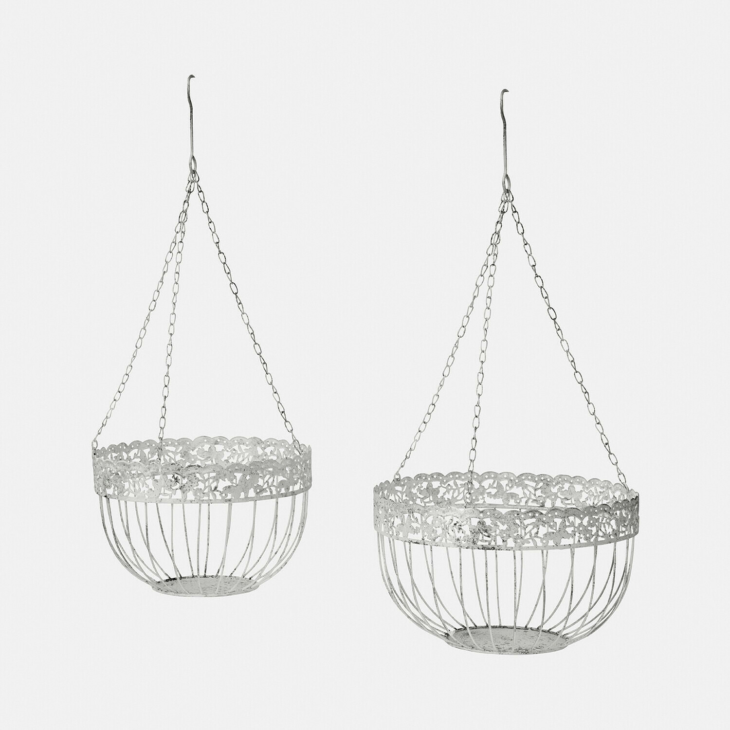 Závěsné košíky, 2dílná sada Iveralia