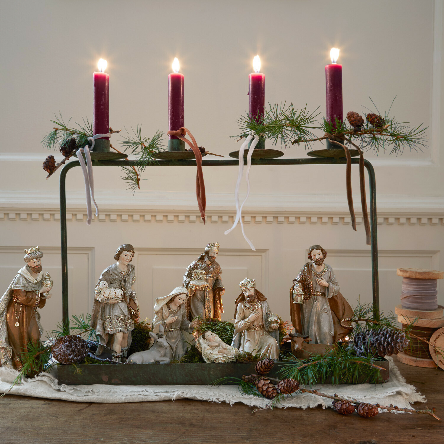 Svíčky, 12dílná sada Bauceau