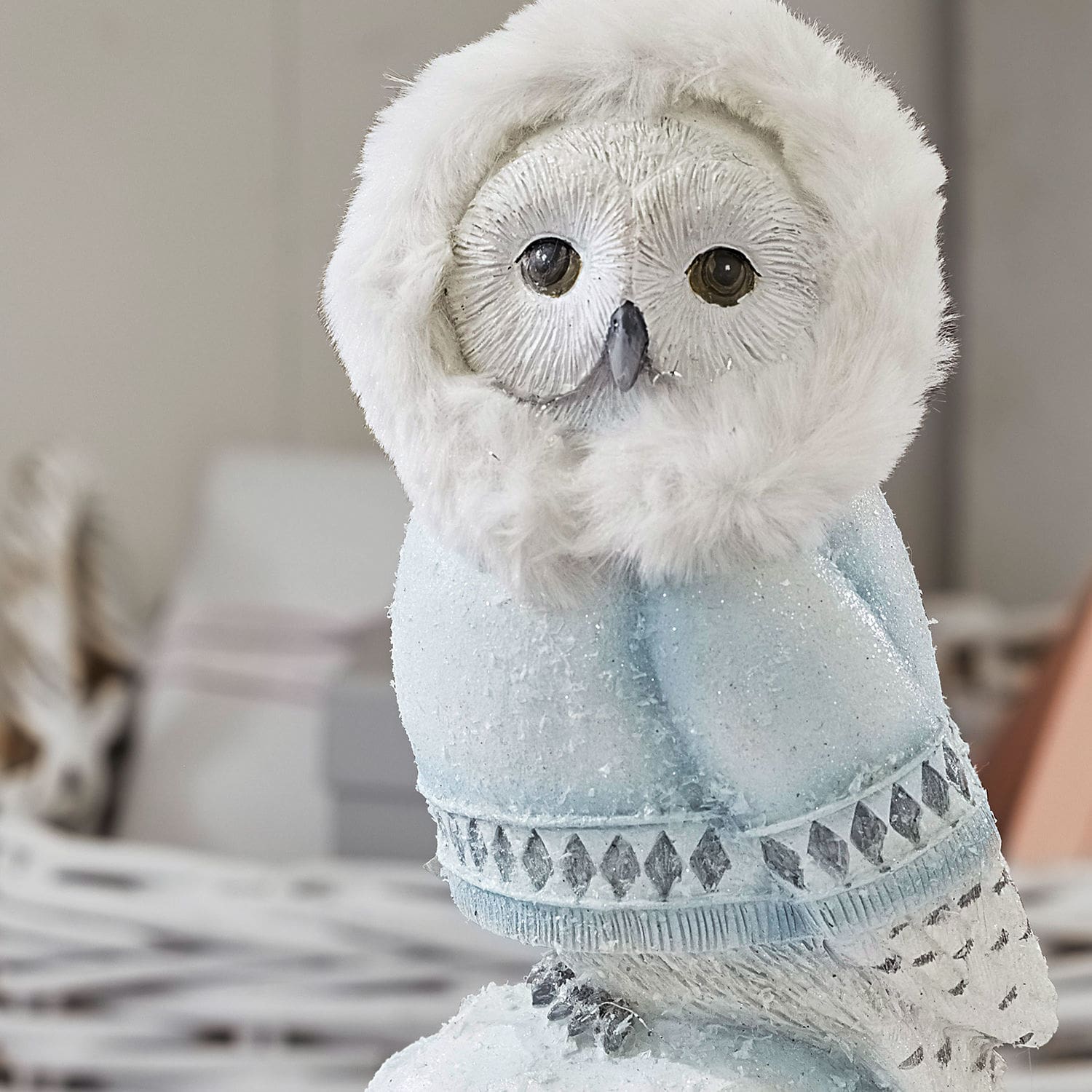 Dekorace – sova Hedwig