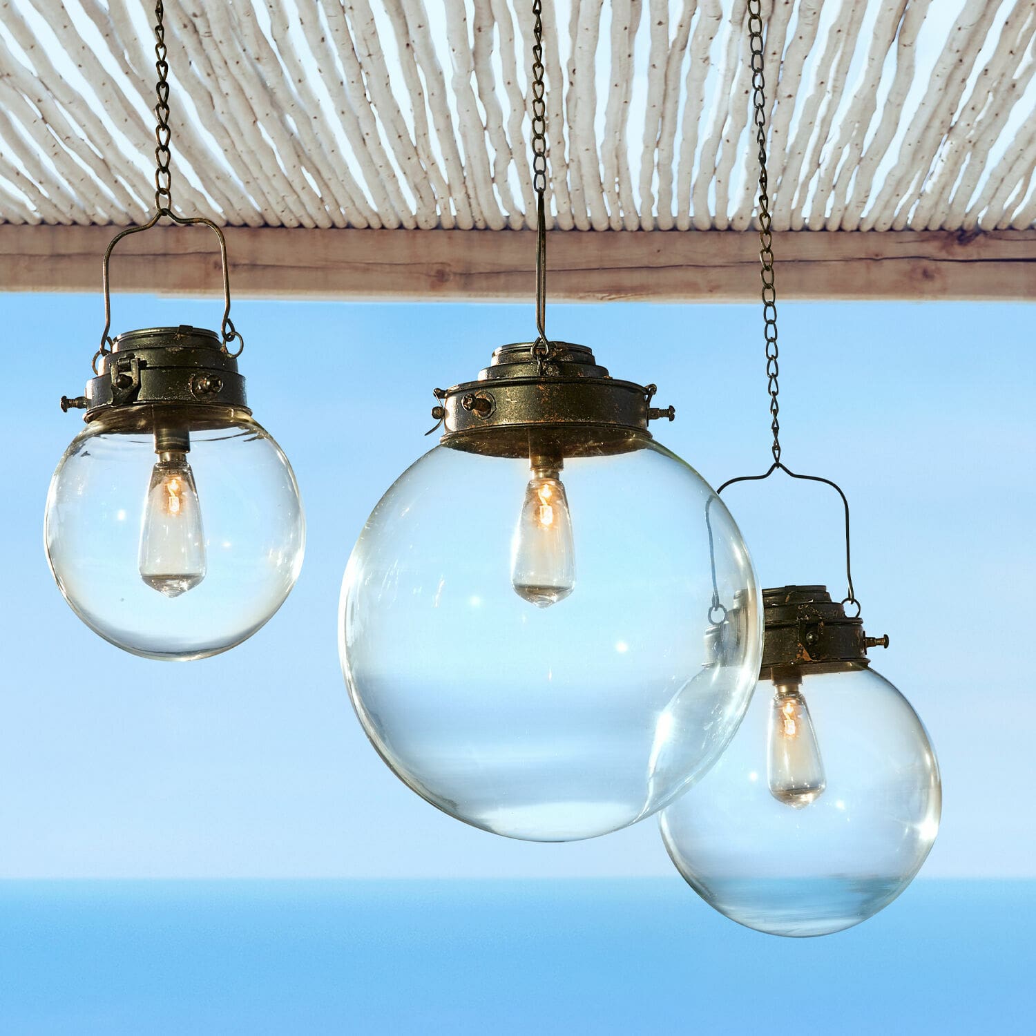 Solární lampa, 3dílná sada Celare