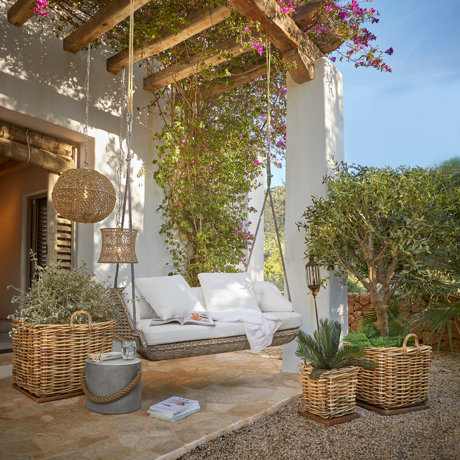 Závěsná lavička Pontrieux