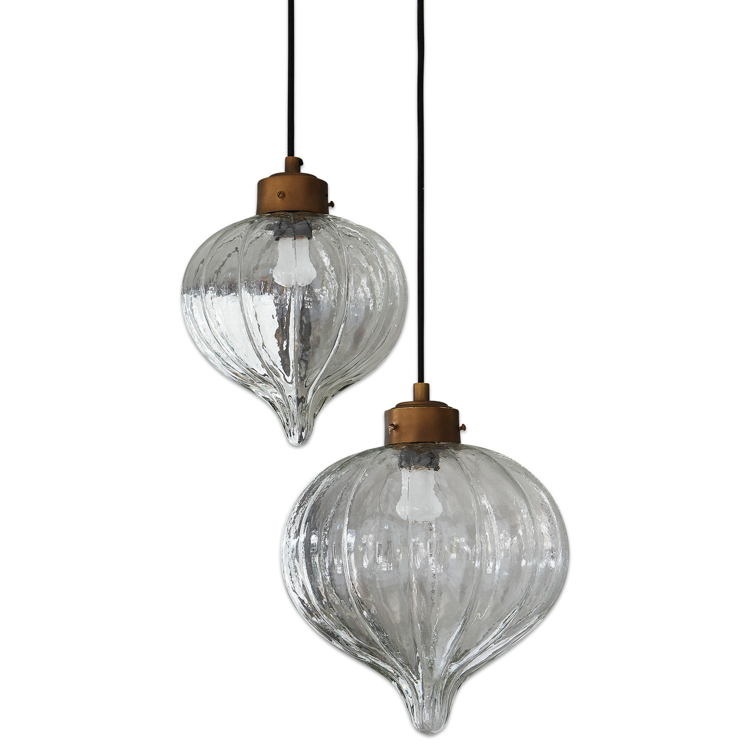 Závěsné lampy, 2dílná sada Baisse