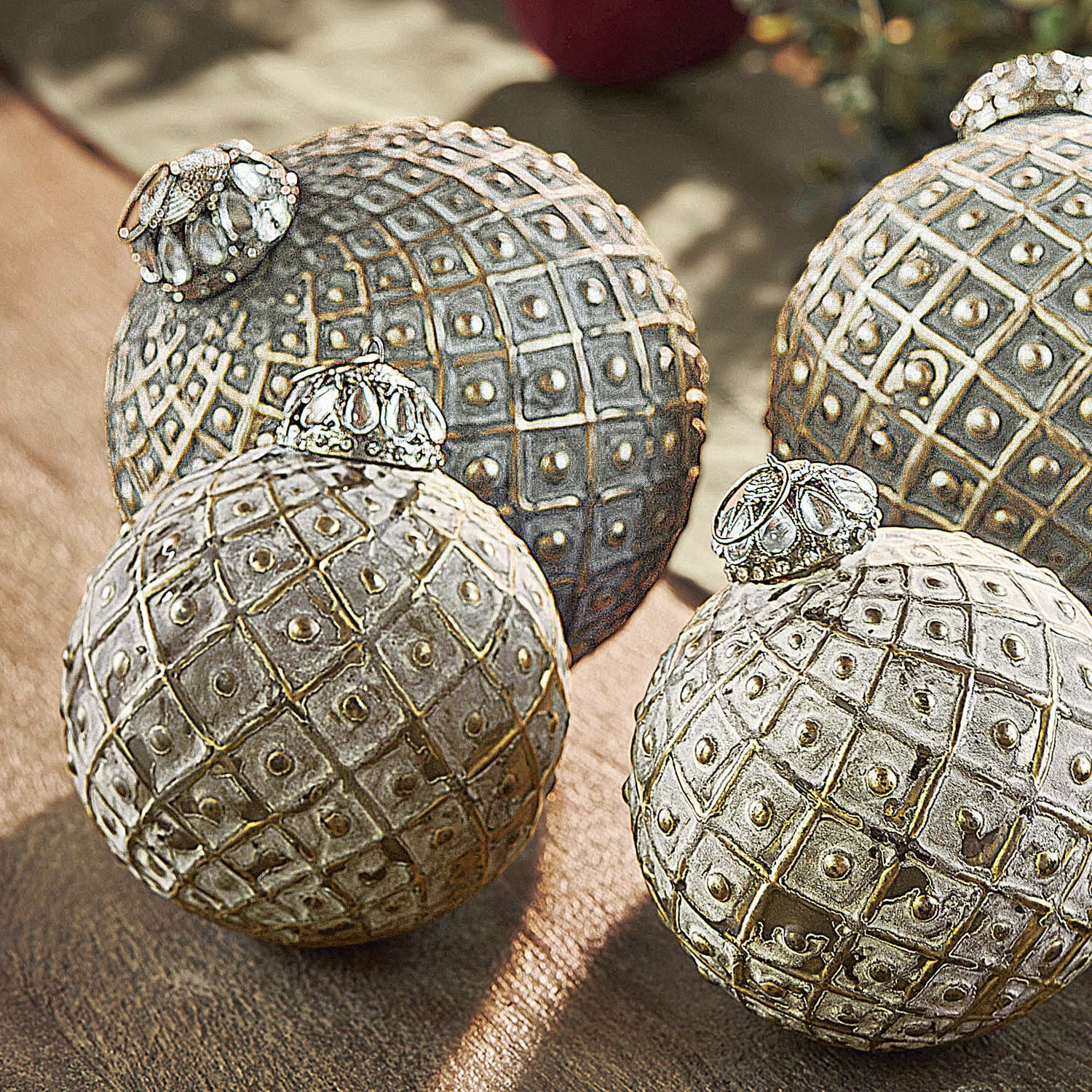 Vánoční ozdoby, 6dílná sada Lucero