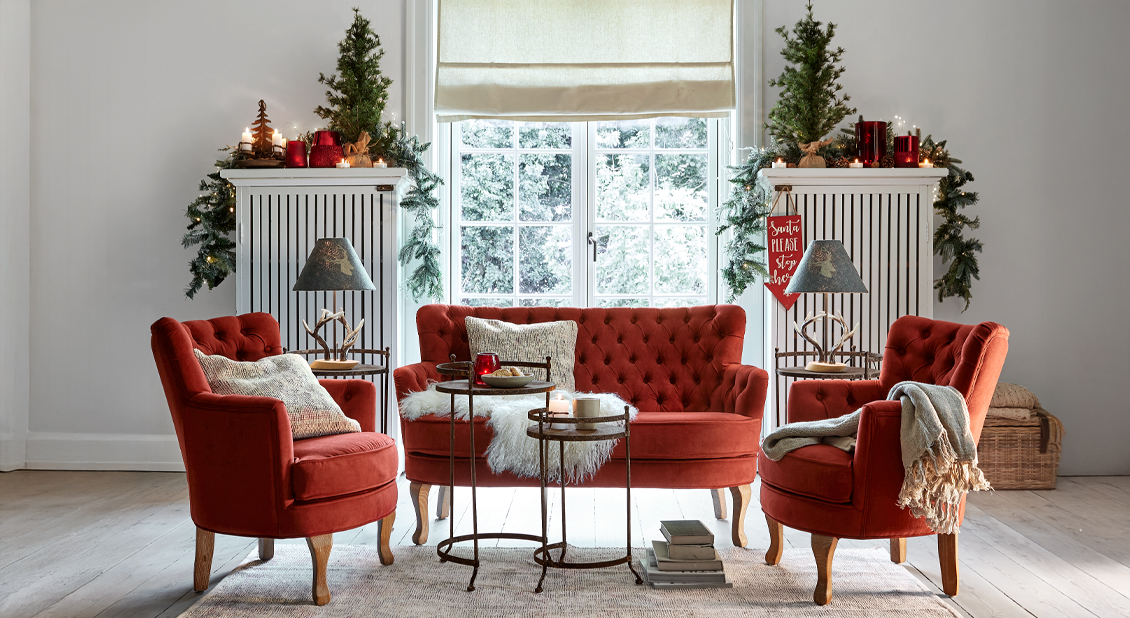 Christmas dressed in red