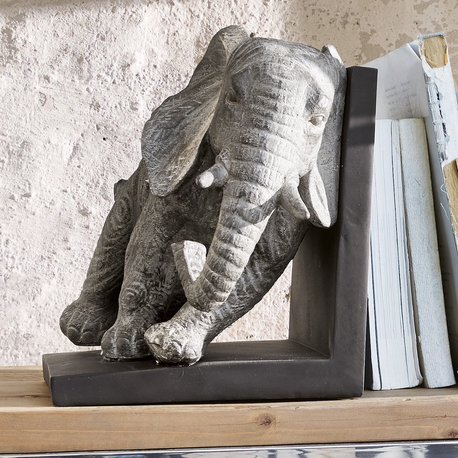 Opěrka na knihy, 2dílná sada Elephants