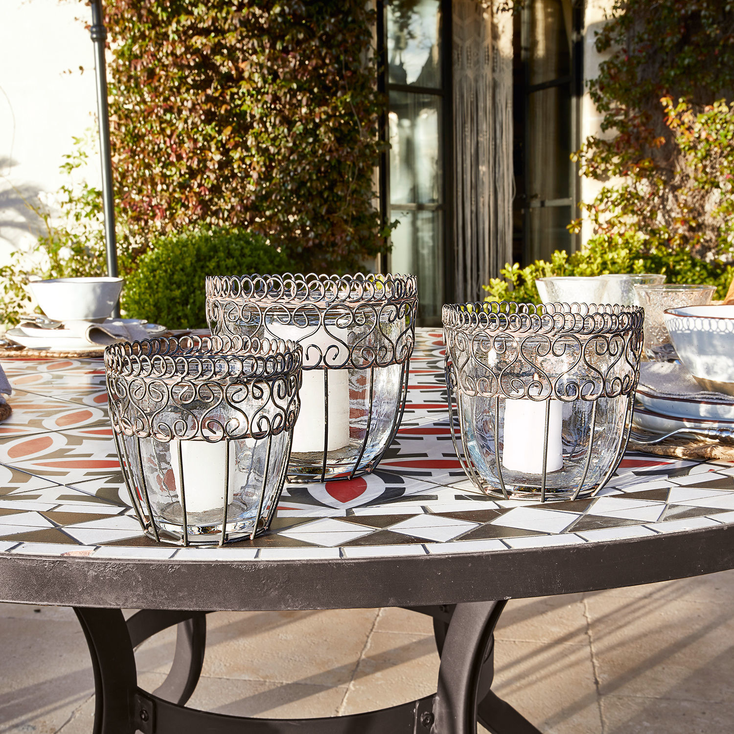 Svícen, 3dílná sada Soufia