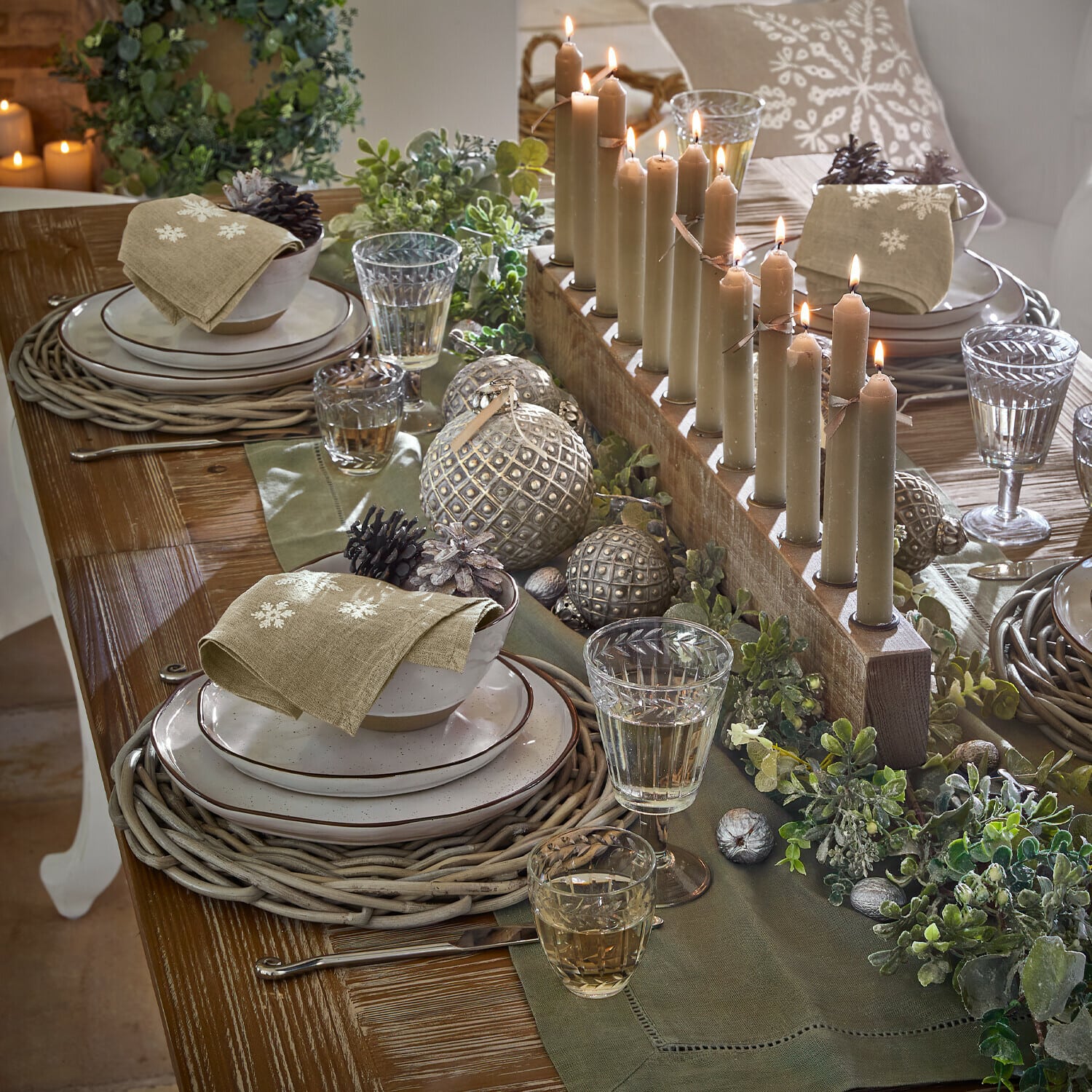 Vánoční ozdoby, 6dílná sada Lucero