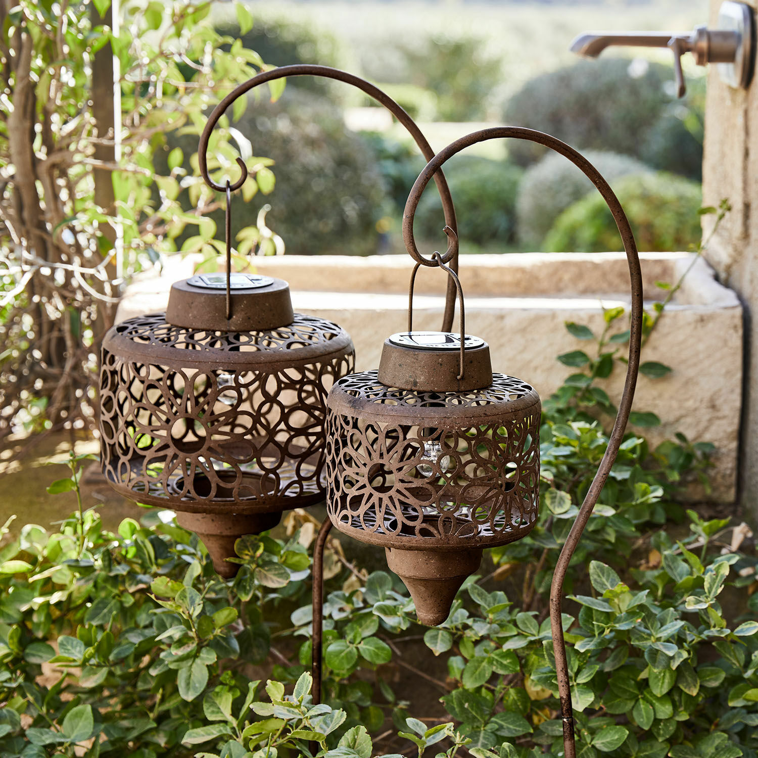 Solární svítilny, 2dílná sada Robelline