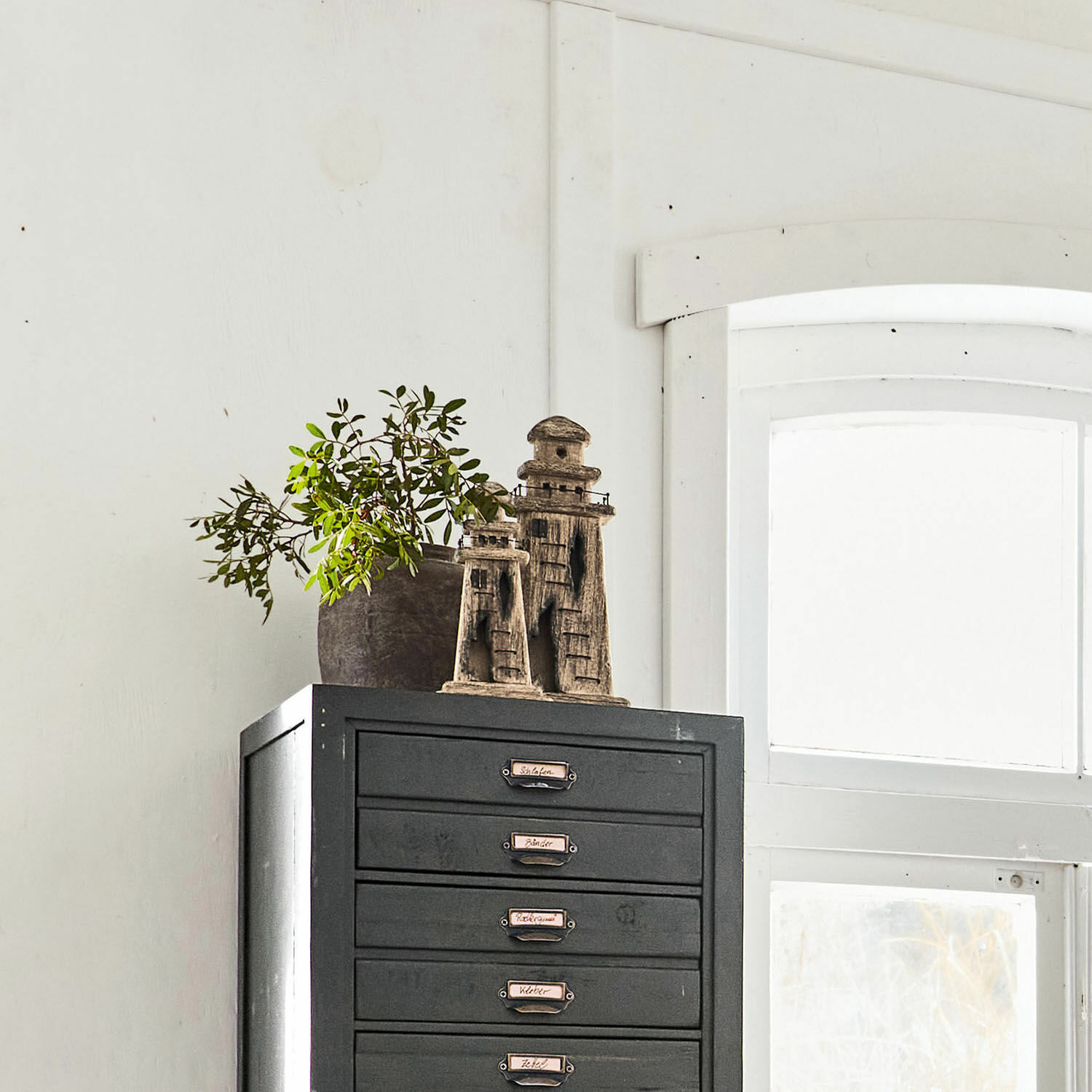 Dekorační majáky, 2dílná sada Bourgneuf