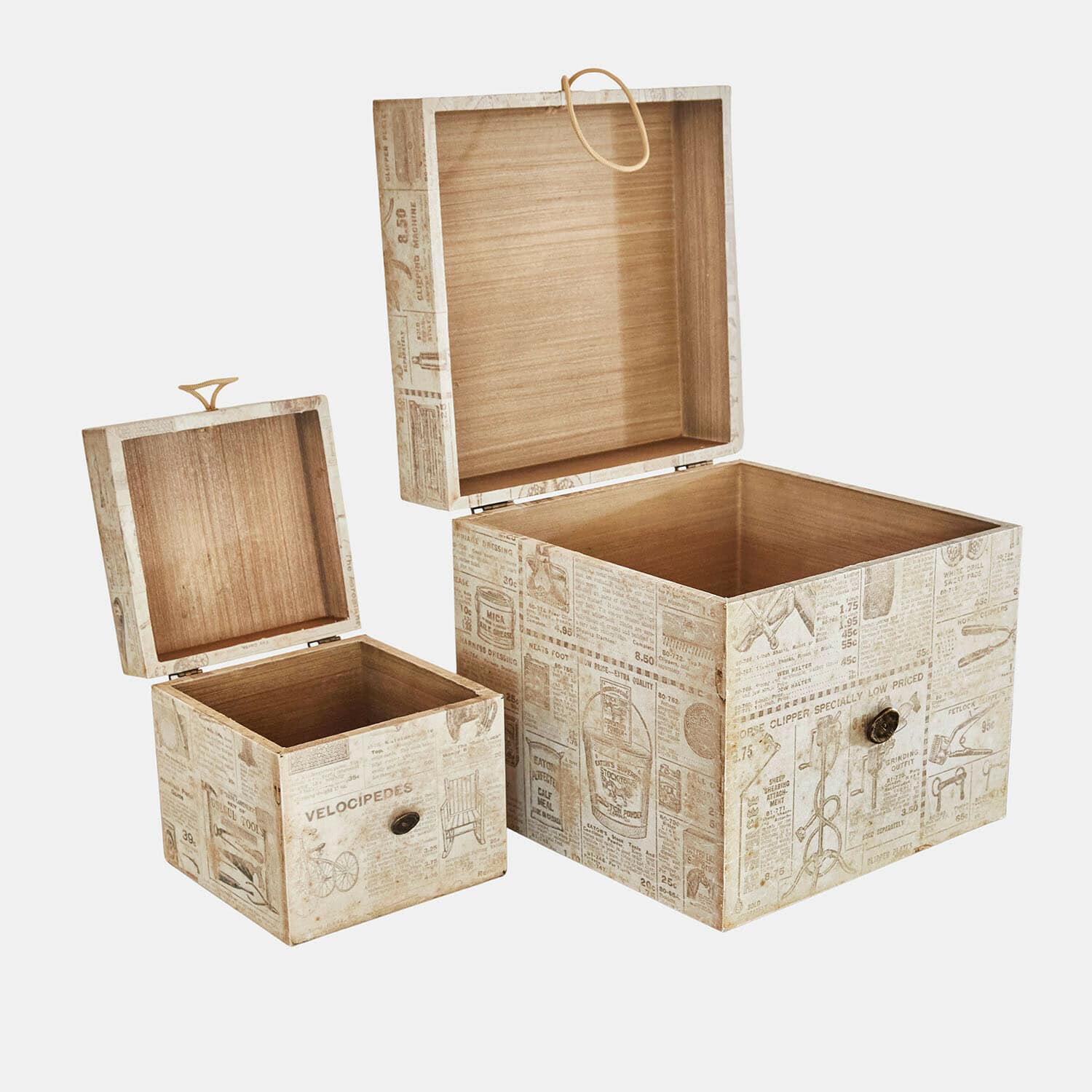 Úložné boxy, 2dílná sada Elridge