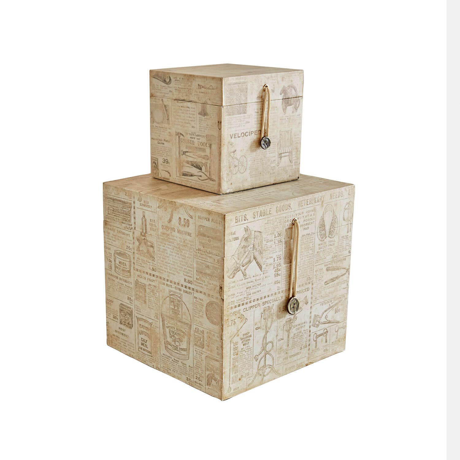 Úložné boxy, 2dílná sada Elridge