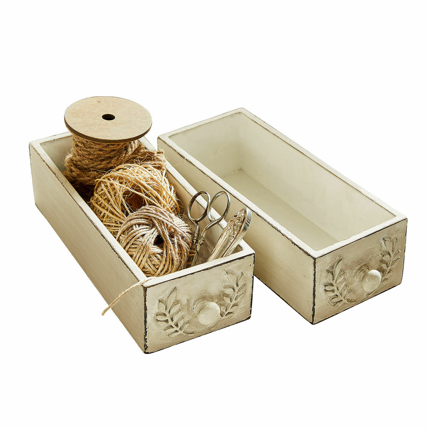 Úložné boxy, 2dílná sada Cesare