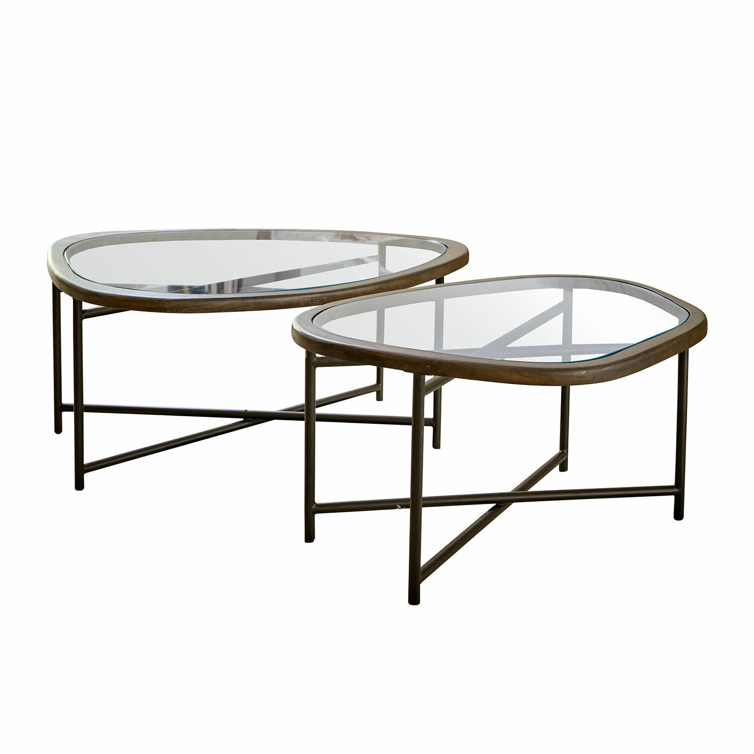 Konferenční stolky, 2dílná sada Kembria