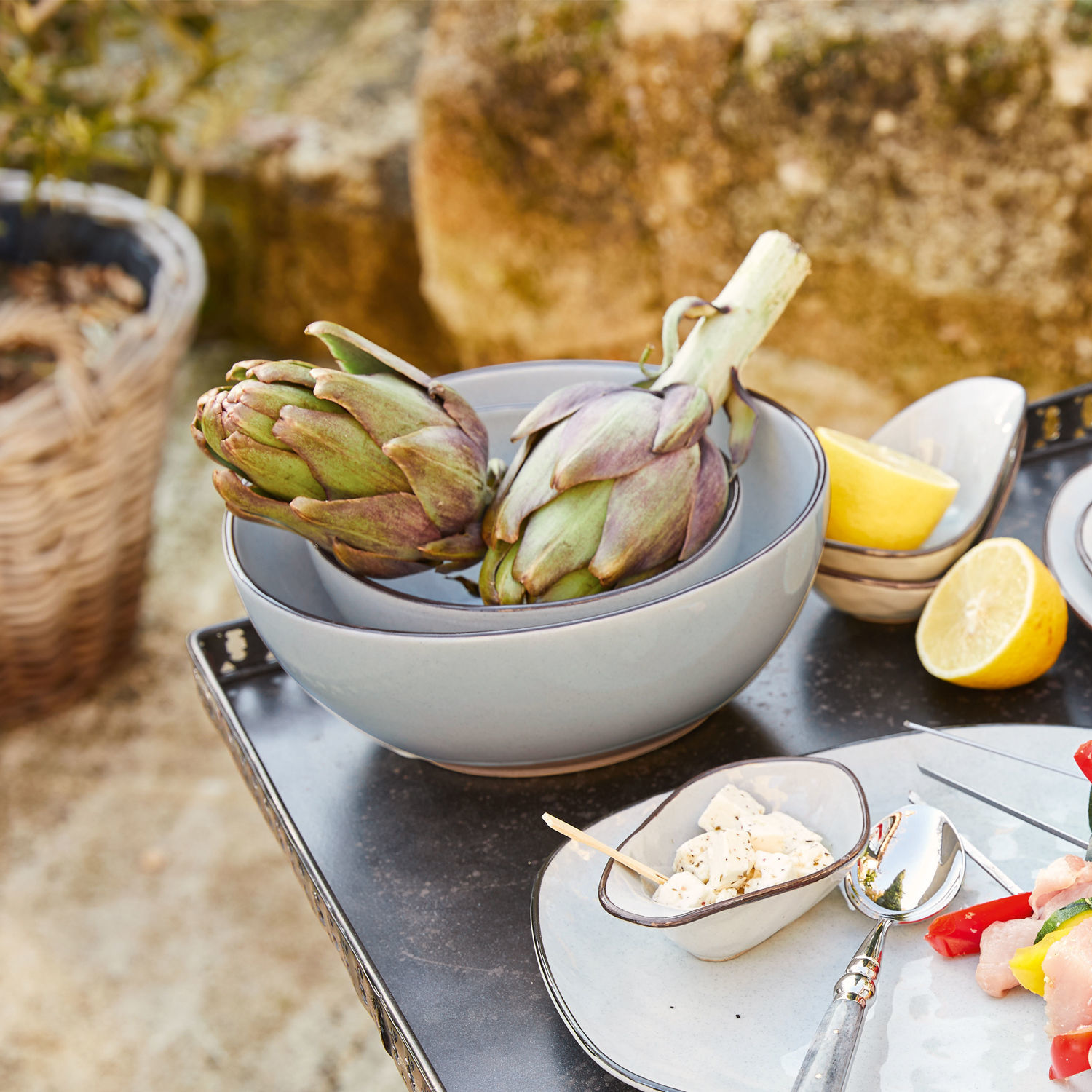 Mísy, 2dílná sada Biarré