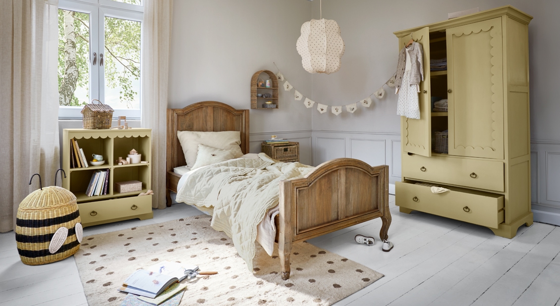 Motiv včeliček do dětského pokoje