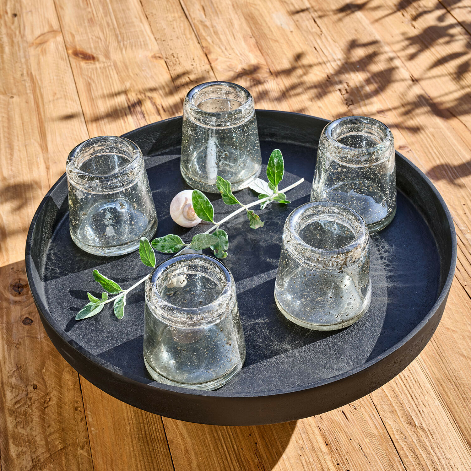 Nádobky na svíčku, 5dílná sada Novalio