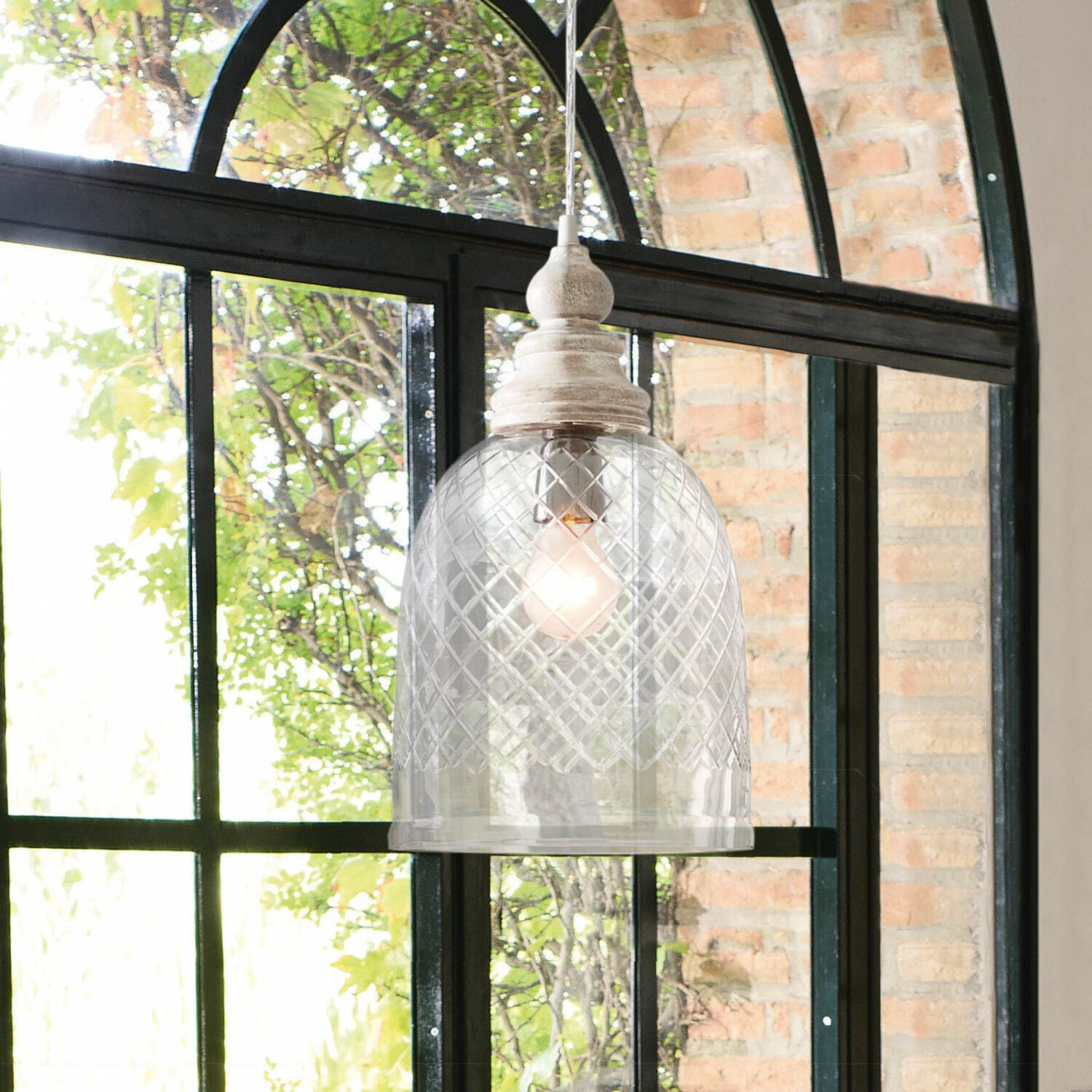 Závěsná lampa Junia