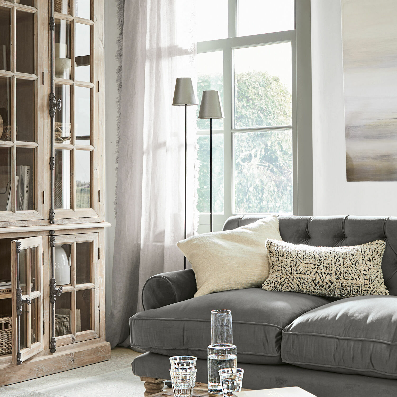 Stojací lampa, 2dílná sada Tacoma