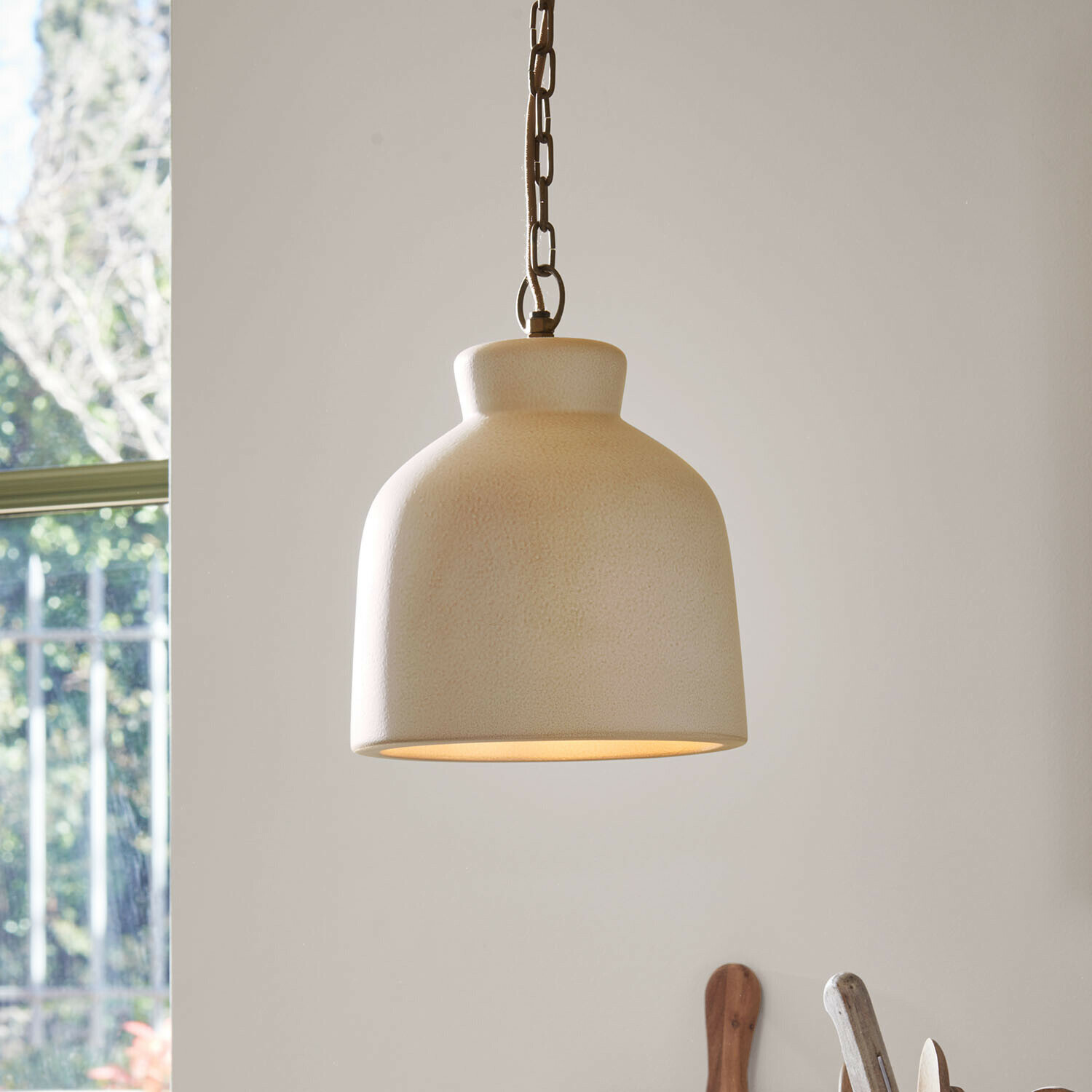 Závěsná lampa Hélomiane