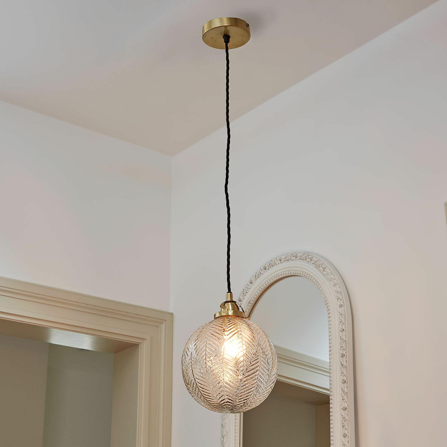 Závěsná lampa Durevelle