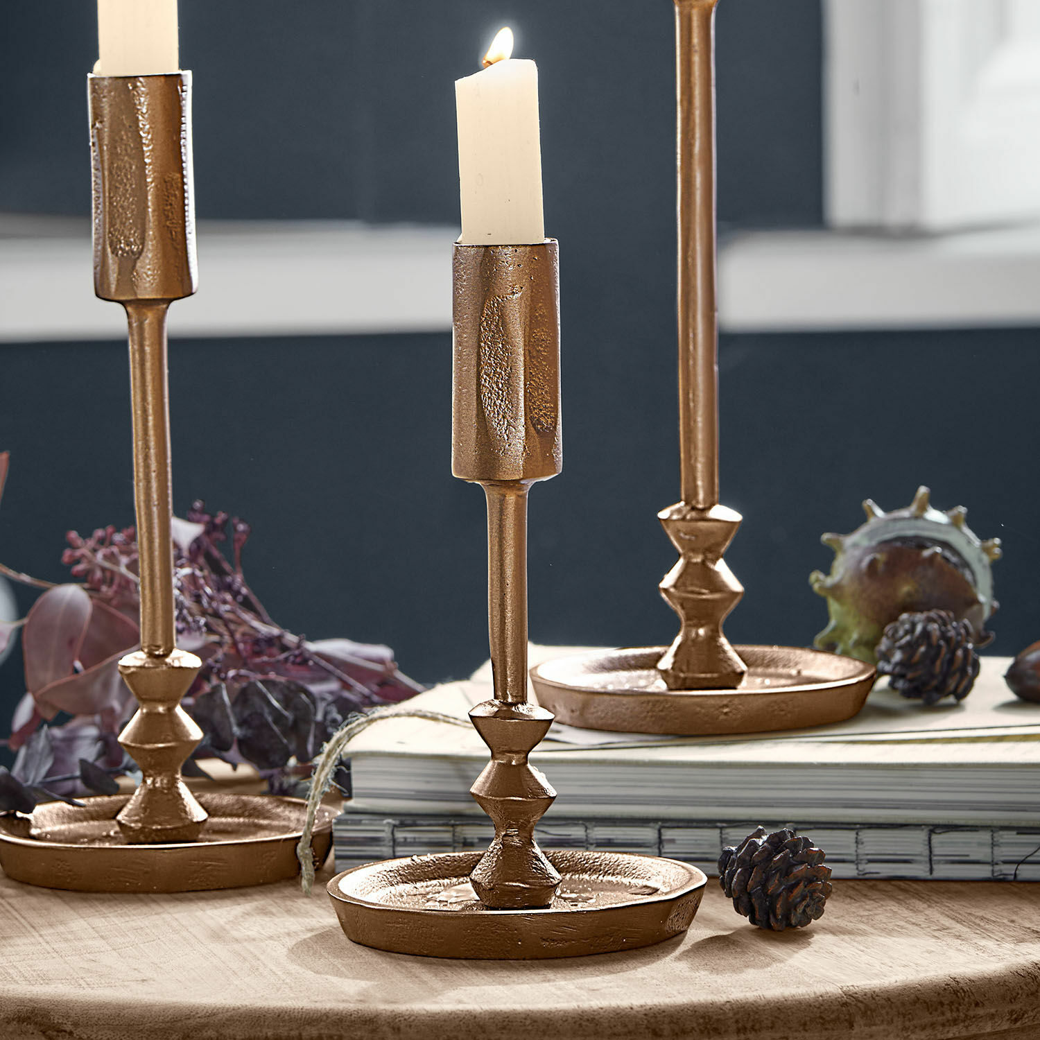 Svícny, 3dílná sada Rivandre