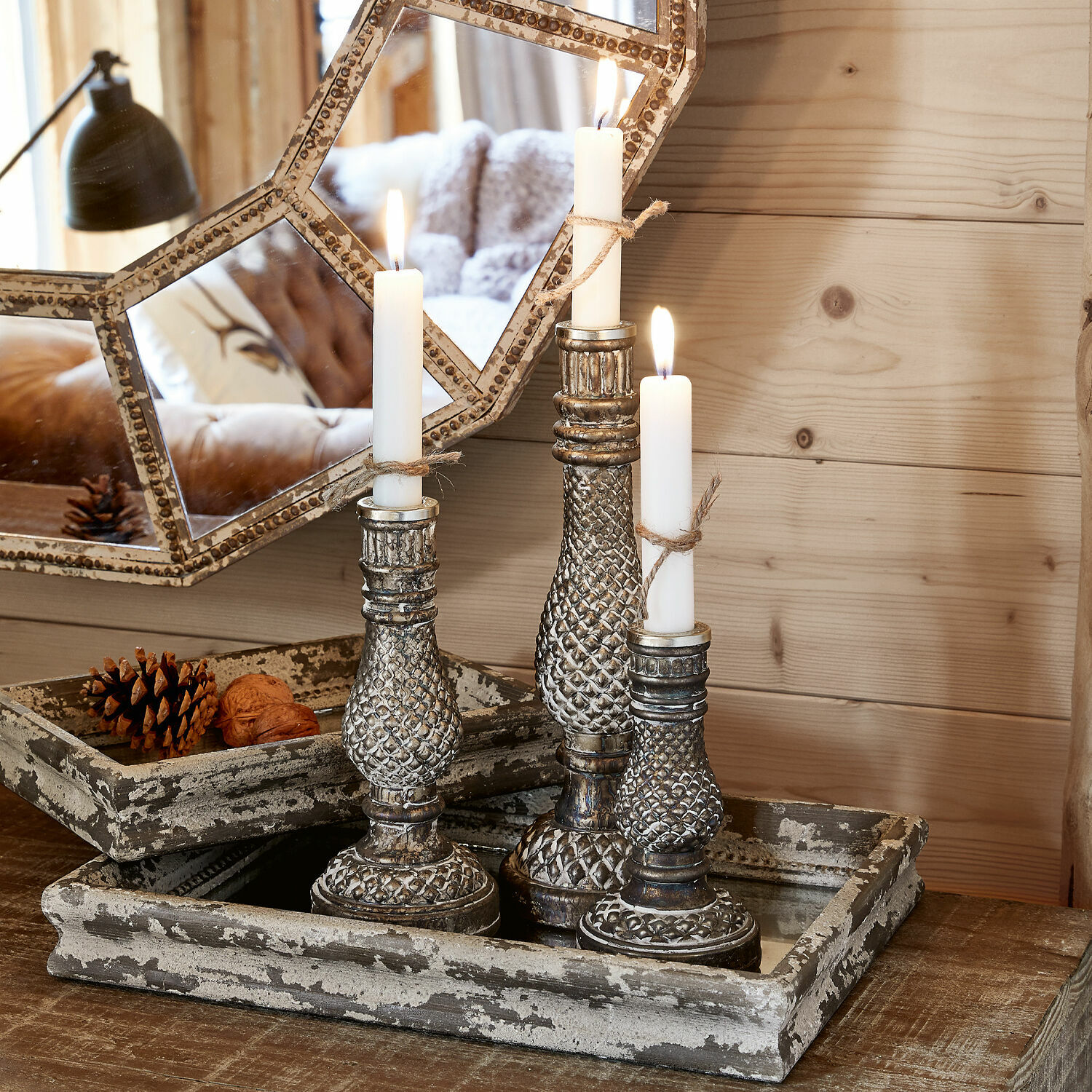 Svícínek, 3dílná sada Toul