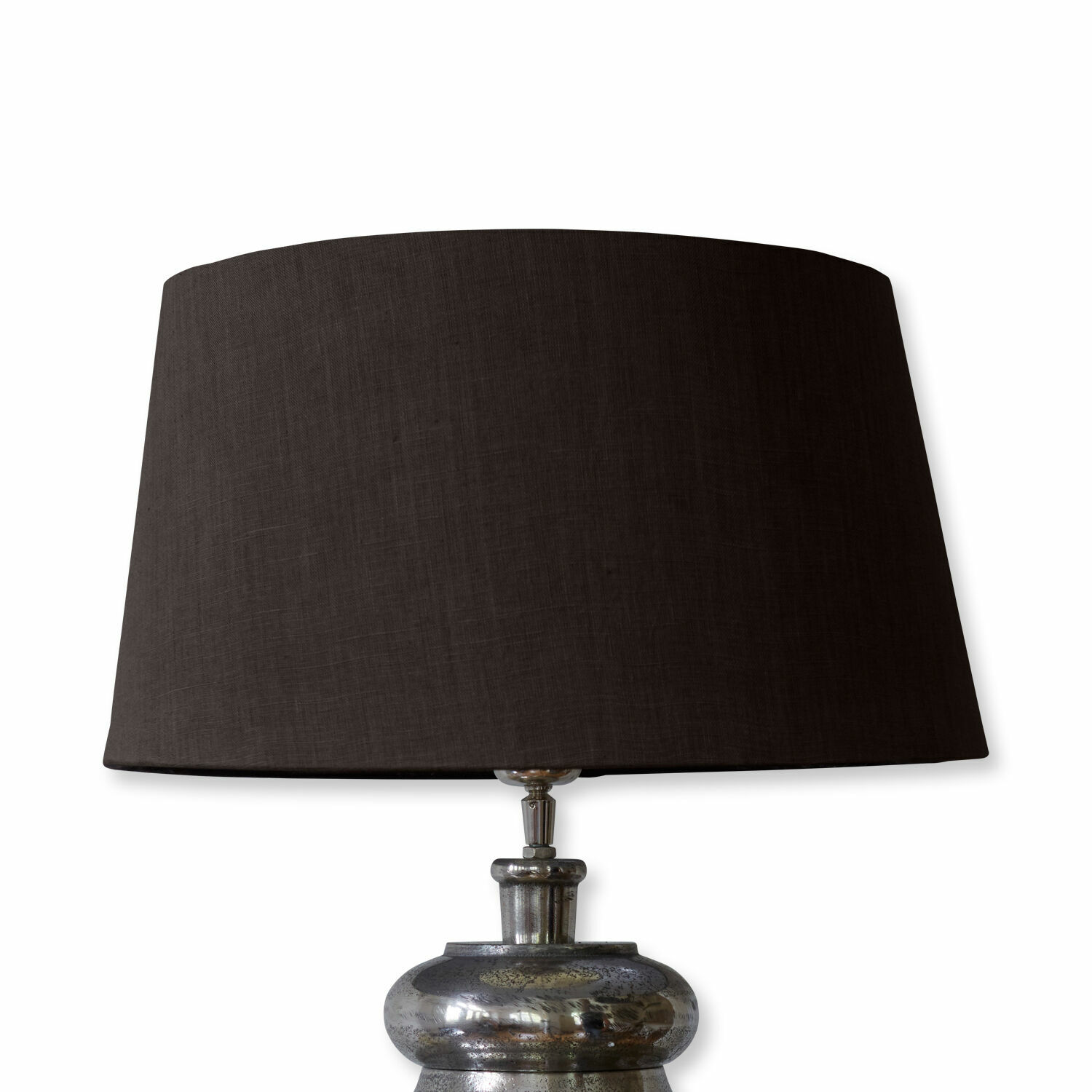 černá Černý textilní stínidlo Boffas pro lampu, moderní design osvětlení interiéru